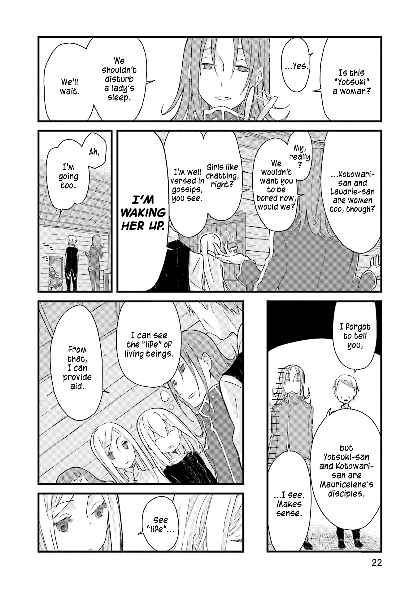 Yotsukoto Chapter 14 page 8 - Chapter 14