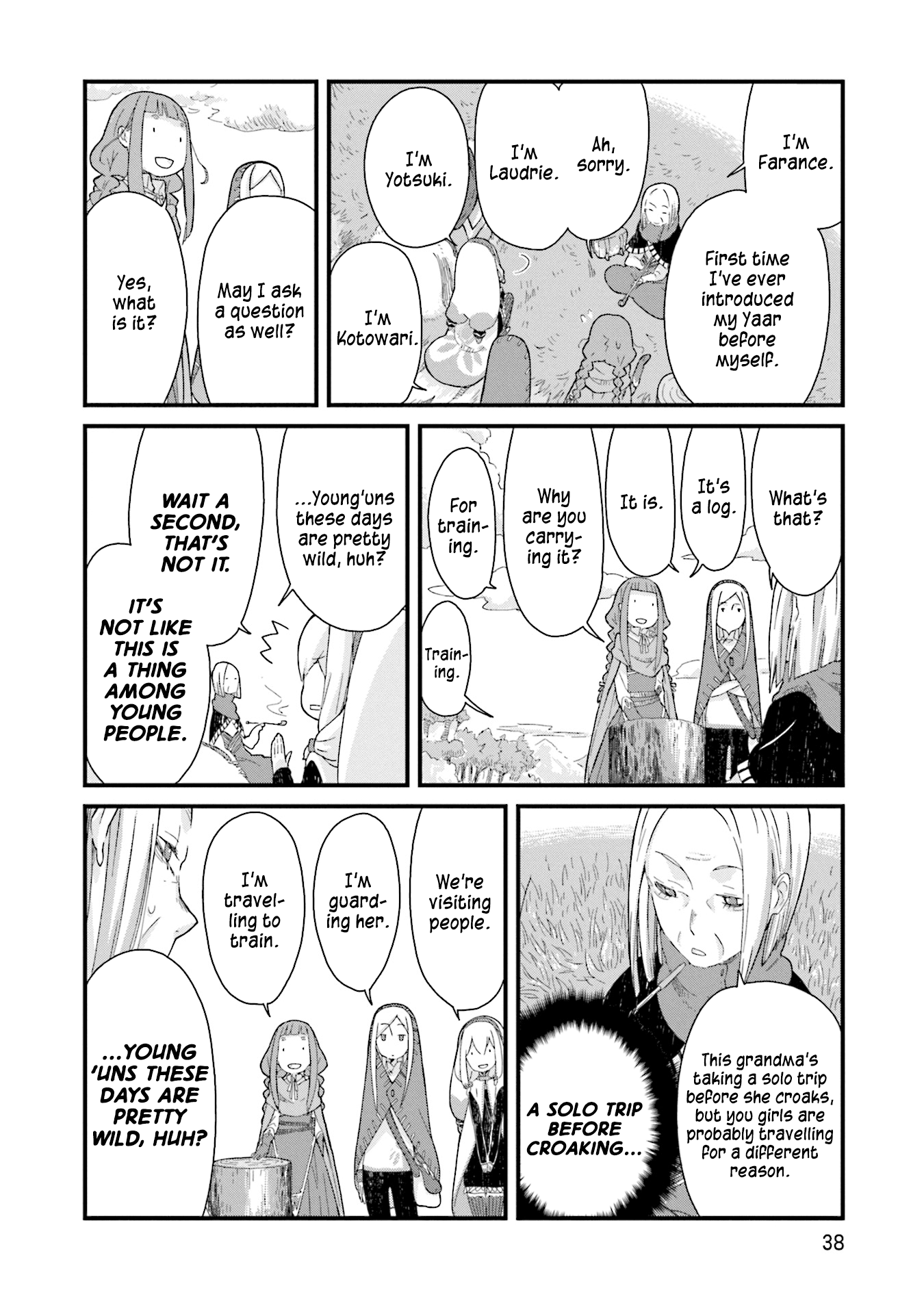 Yotsukoto Chapter 15 page 12 - Chapter 15