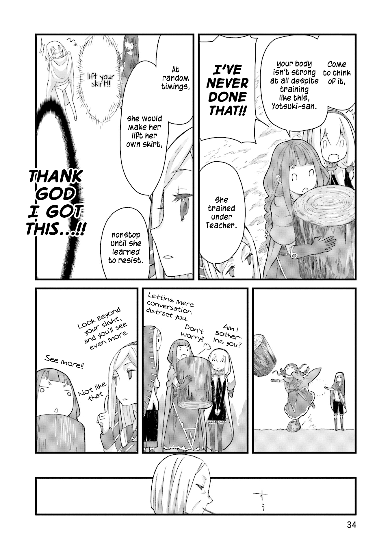 Yotsukoto Chapter 15 page 8 - Chapter 15