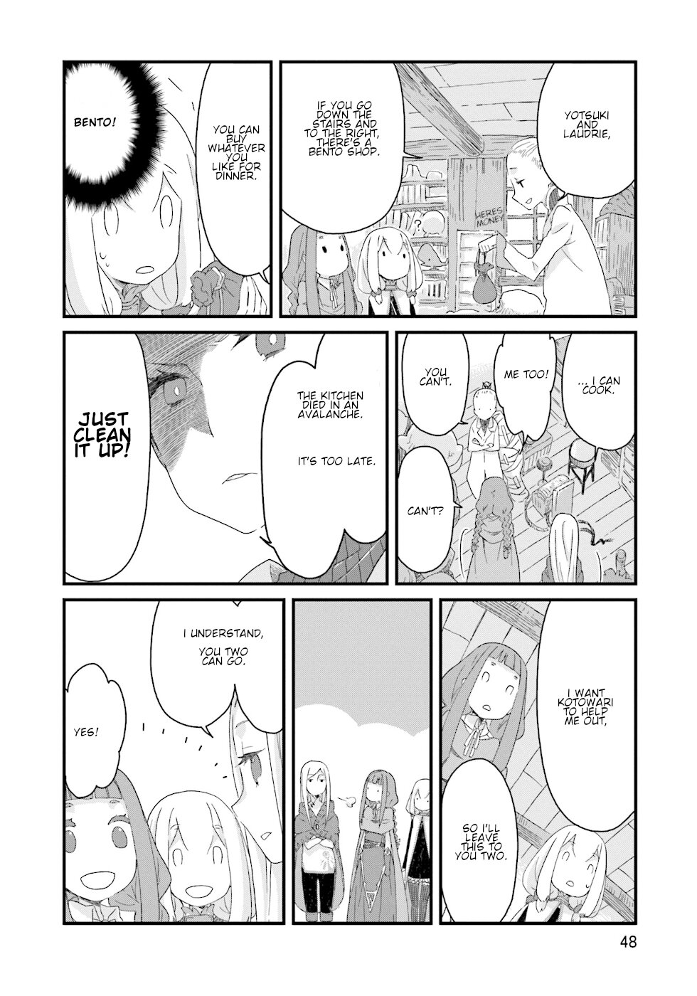 Yotsukoto Chapter 16 page 10 - Chapter 16