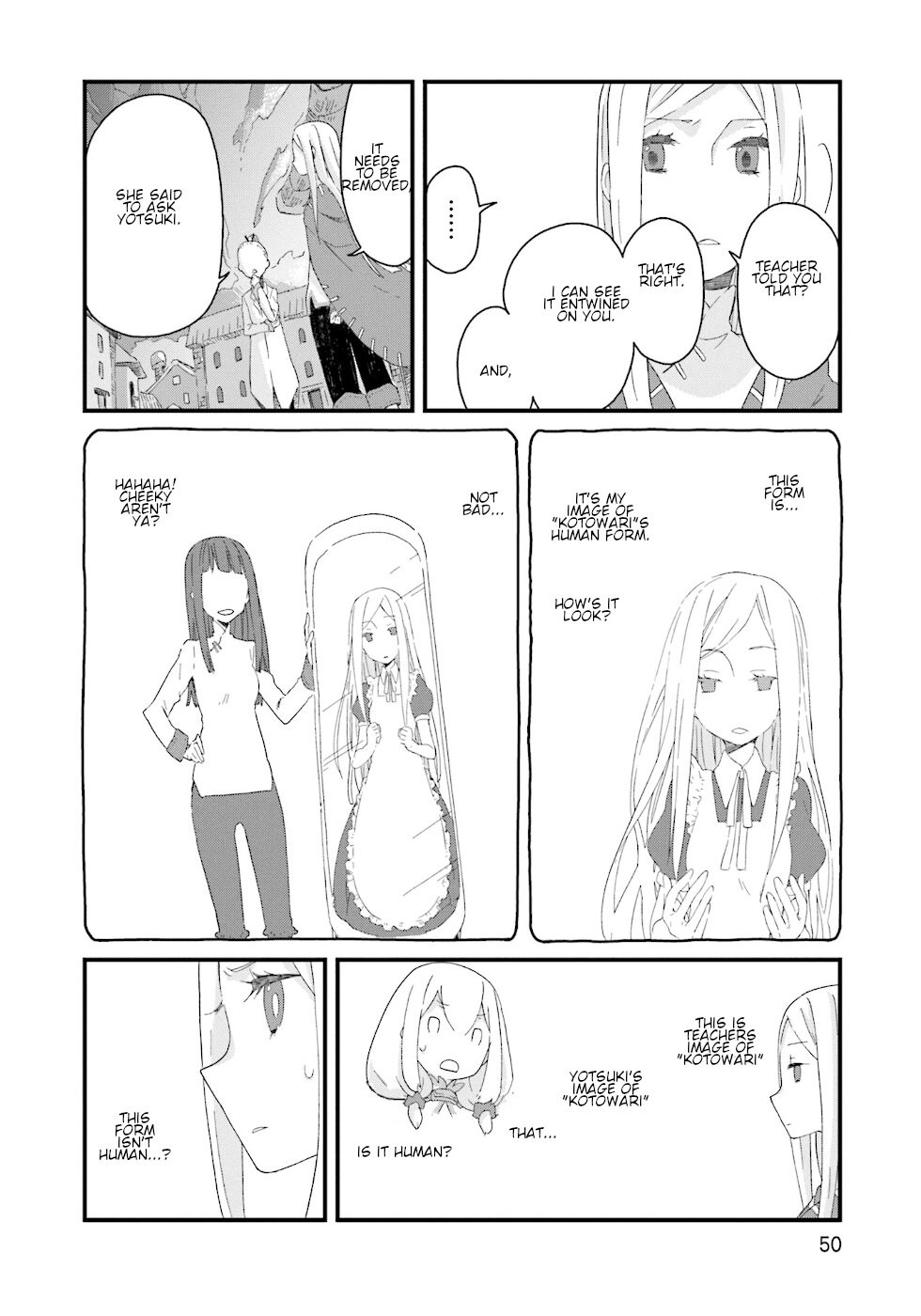 Yotsukoto Chapter 16 page 12 - Chapter 16