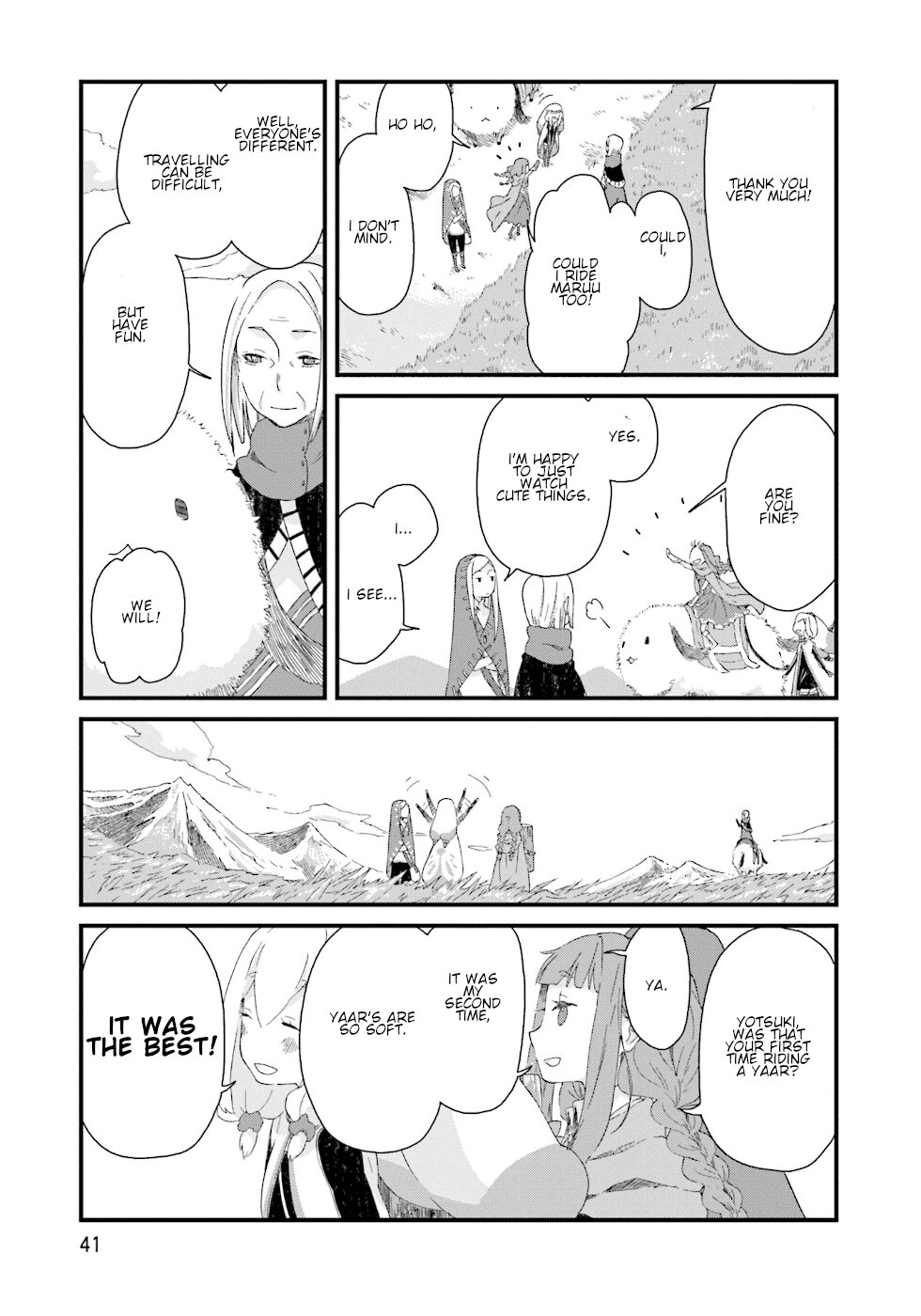 Yotsukoto Chapter 16 page 3 - Chapter 16