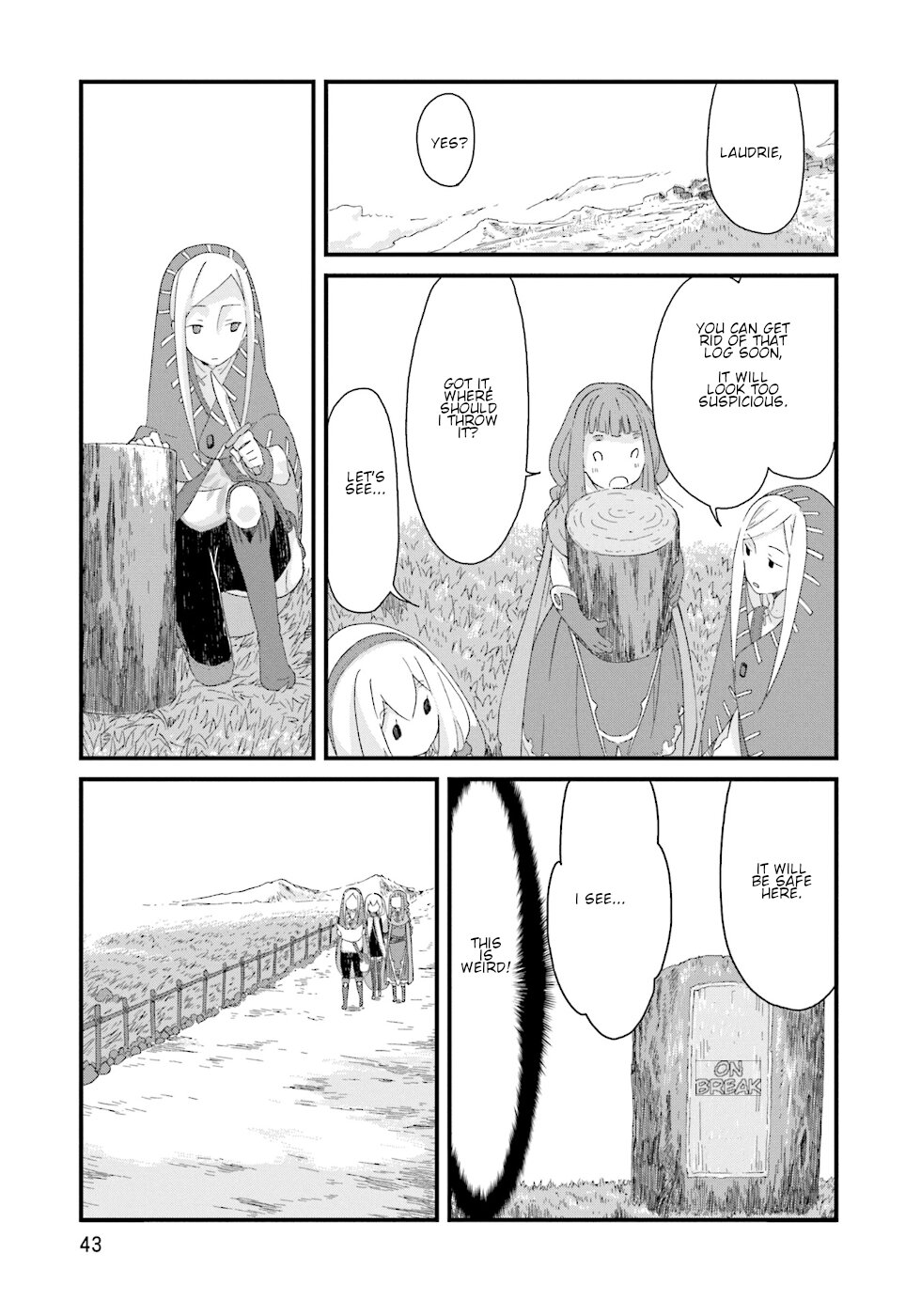 Yotsukoto Chapter 16 page 5 - Chapter 16
