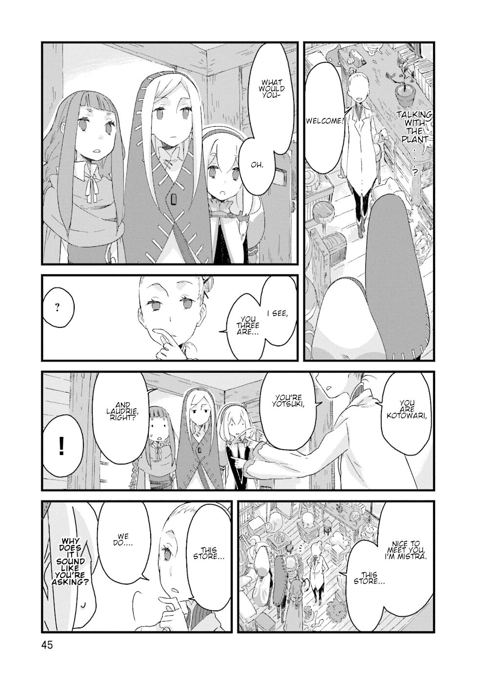 Yotsukoto Chapter 16 page 7 - Chapter 16
