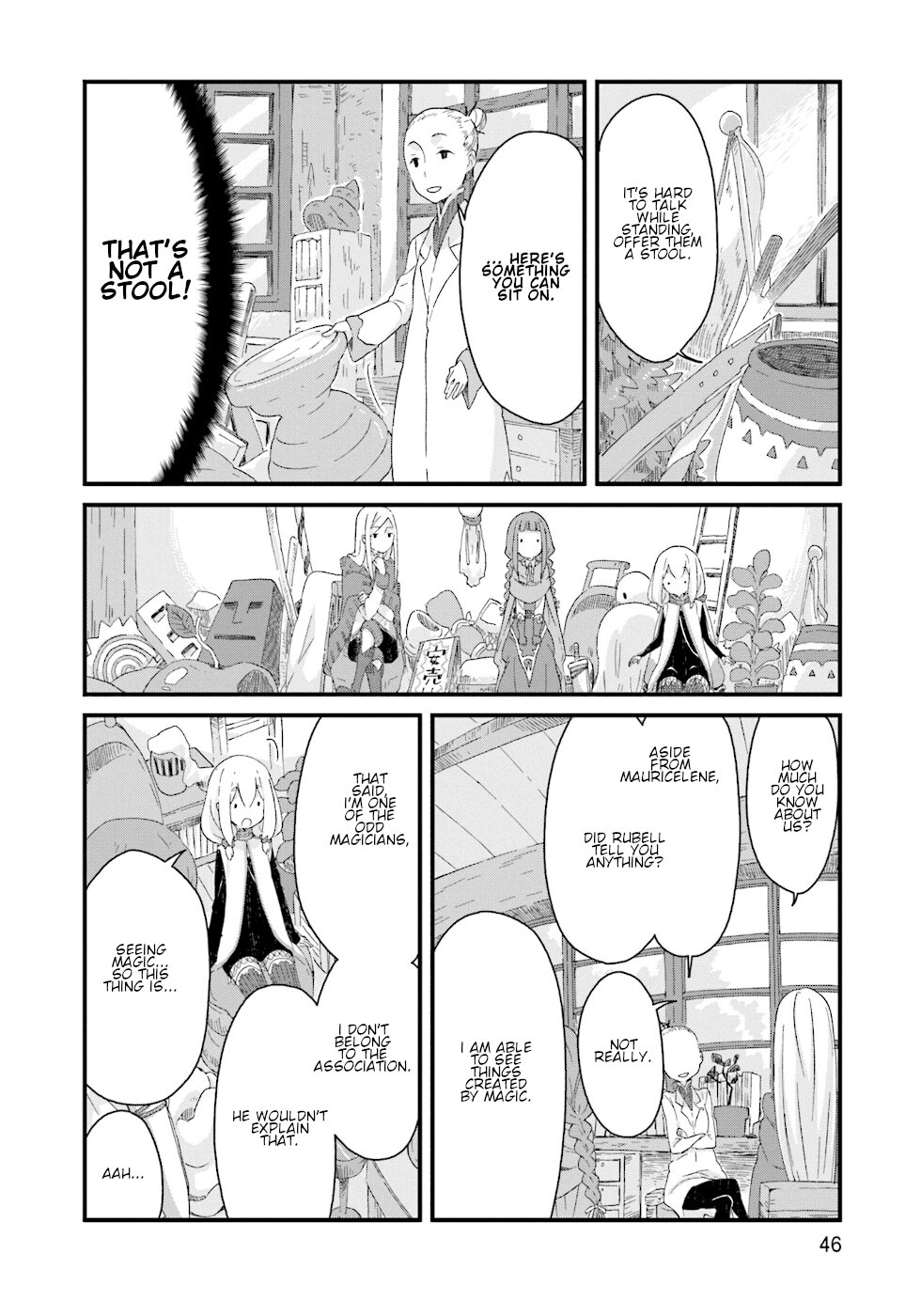 Yotsukoto Chapter 16 page 8 - Chapter 16