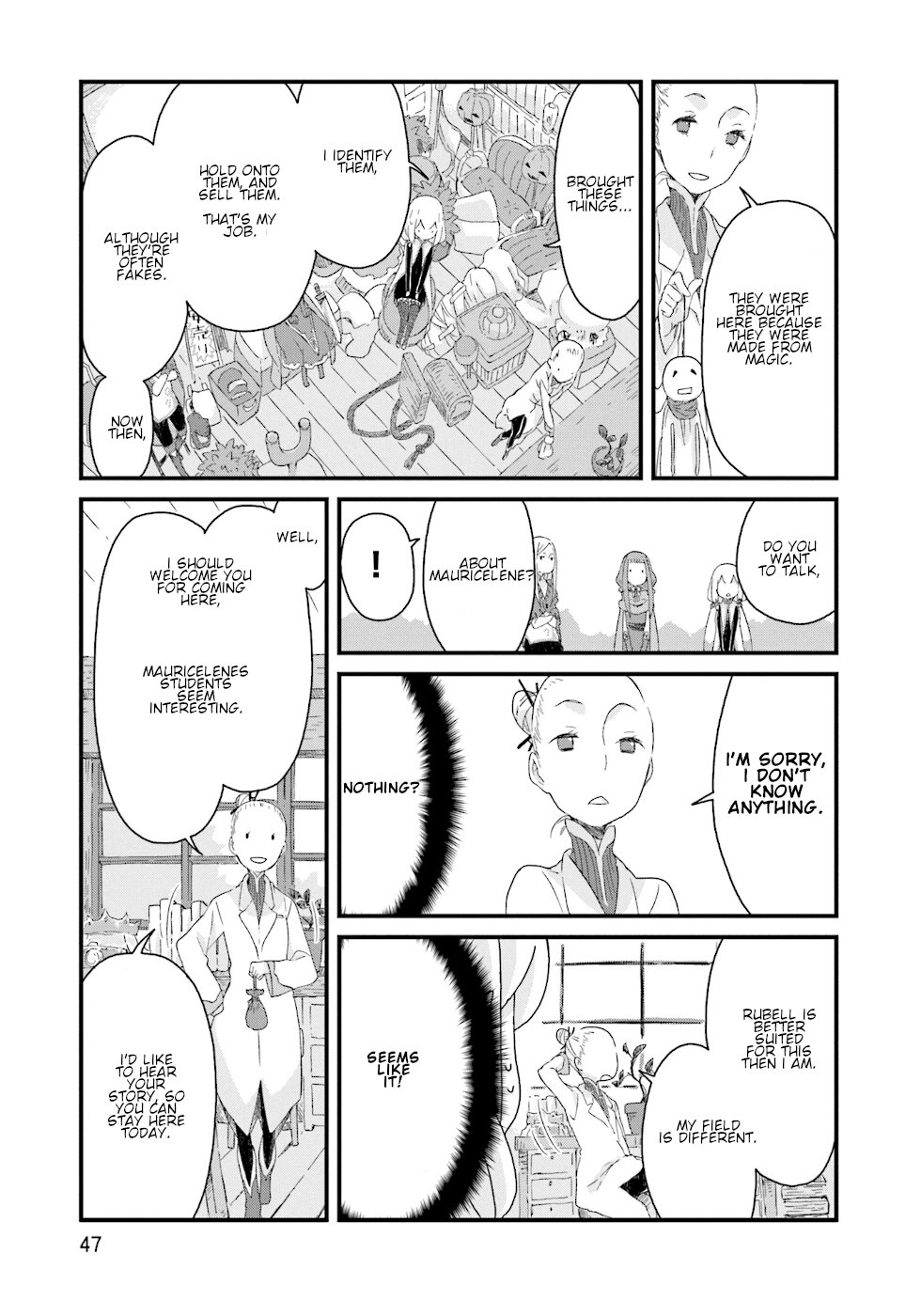 Yotsukoto Chapter 16 page 9 - Chapter 16