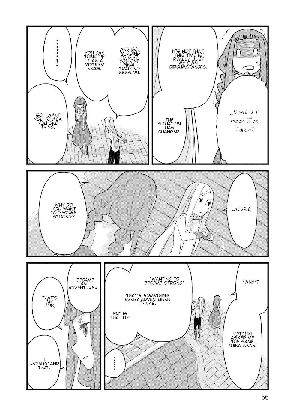 Yotsukoto Chapter 17 page 6 - Chapter 17