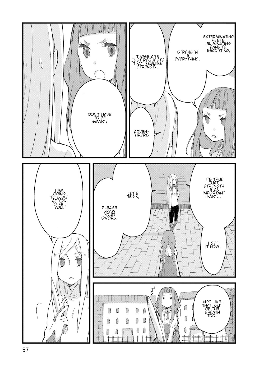 Yotsukoto Chapter 17 page 7 - Chapter 17