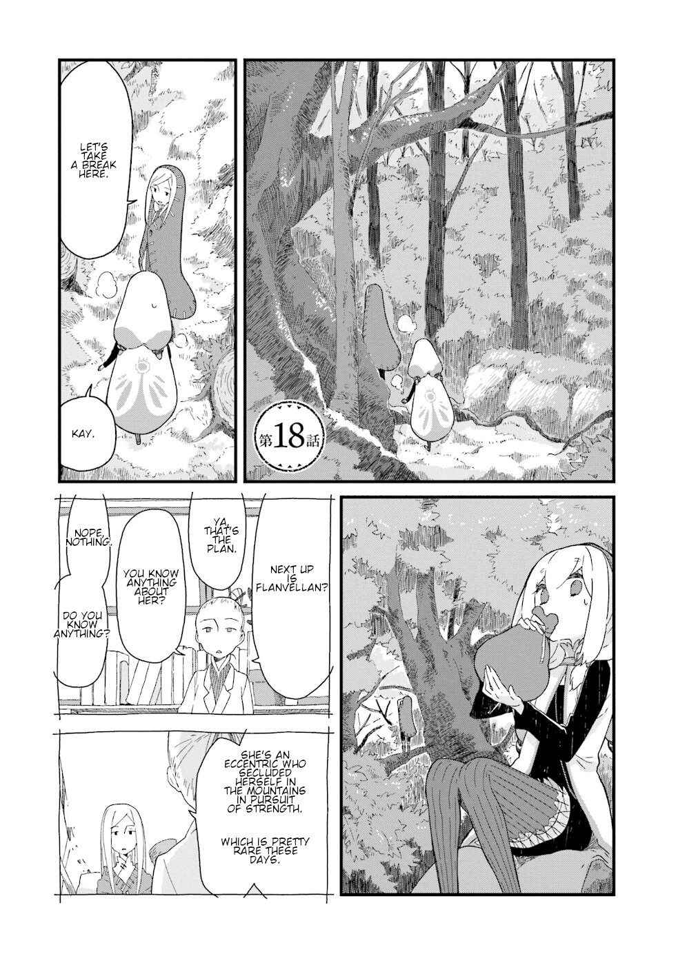 Yotsukoto Chapter 18 page 1 - Chapter 18