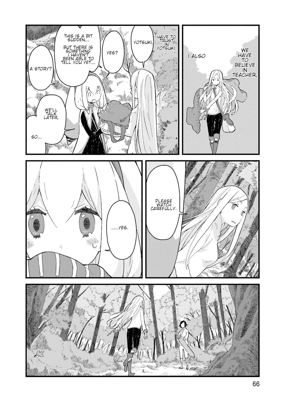 Yotsukoto Chapter 18 page 4 - Chapter 18