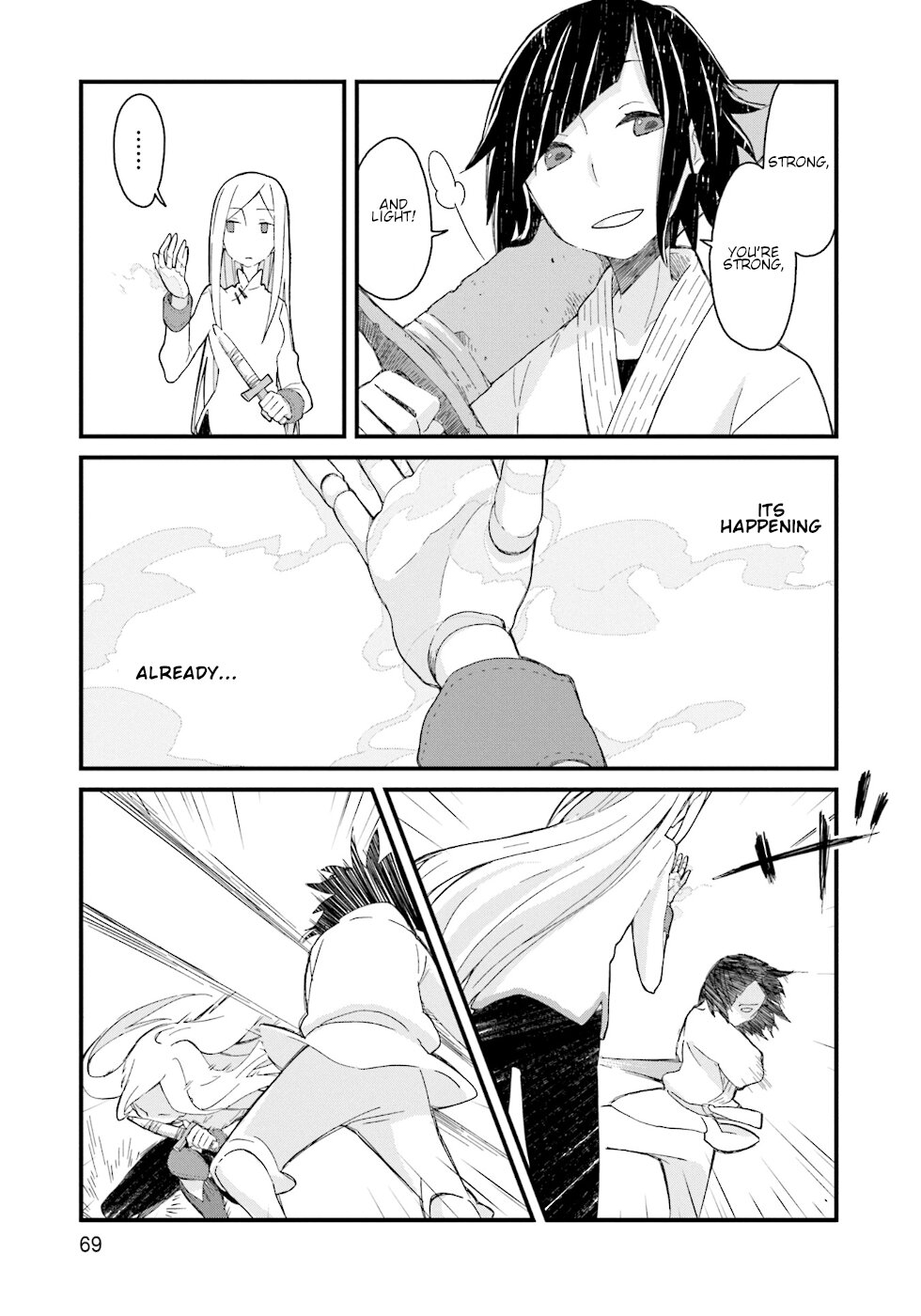 Yotsukoto Chapter 18 page 7 - Chapter 18