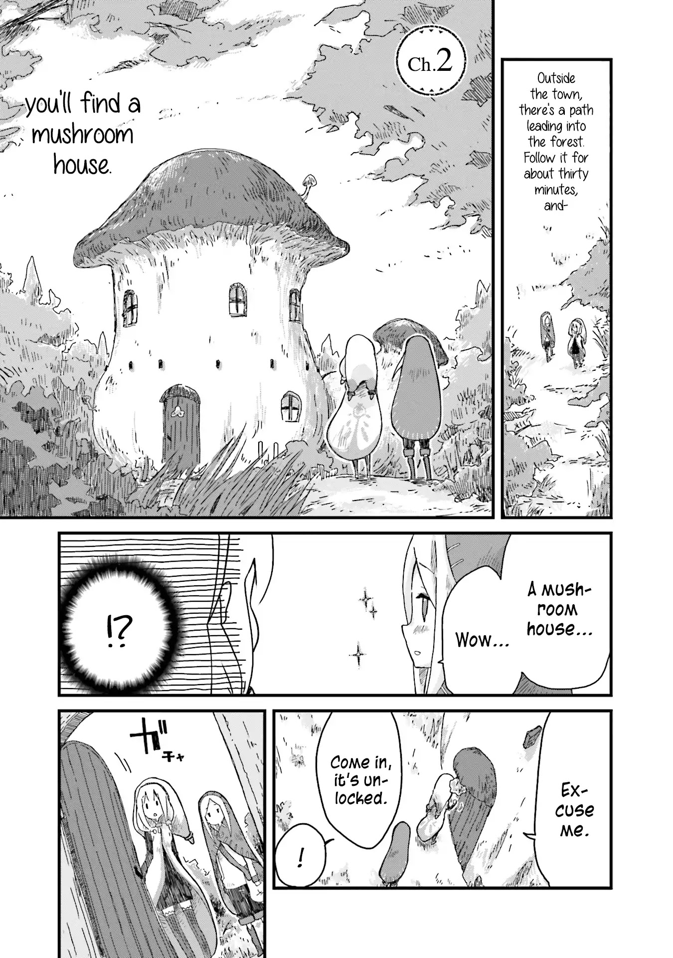 Yotsukoto Chapter 2 page 1 - Chapter 2