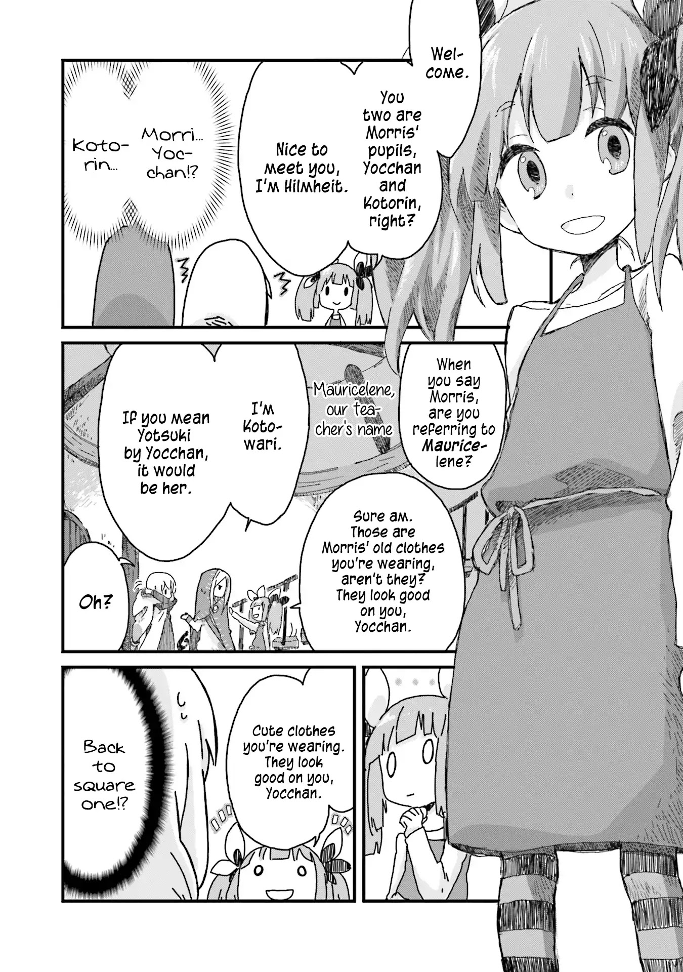 Yotsukoto Chapter 2 page 2 - Chapter 2