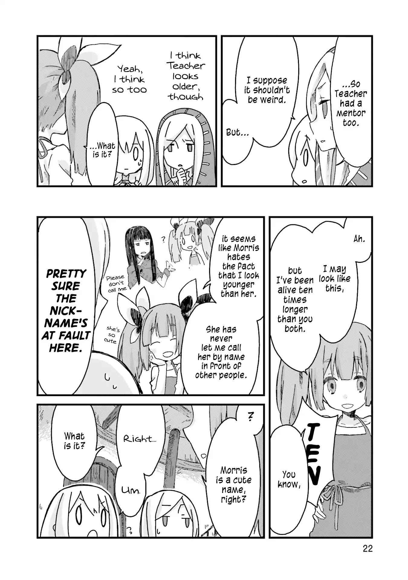 Yotsukoto Chapter 2 page 4 - Chapter 2