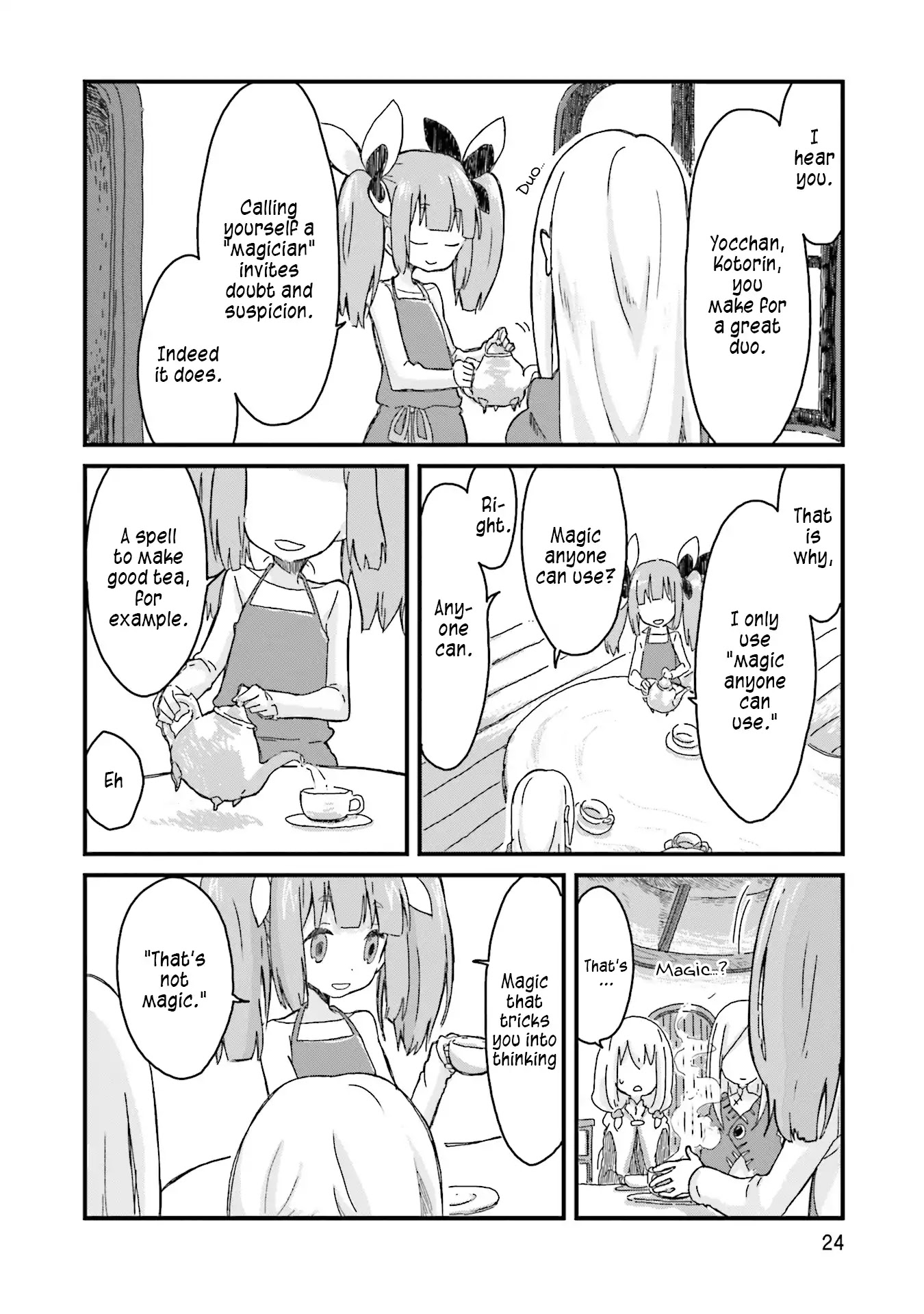 Yotsukoto Chapter 2 page 6 - Chapter 2