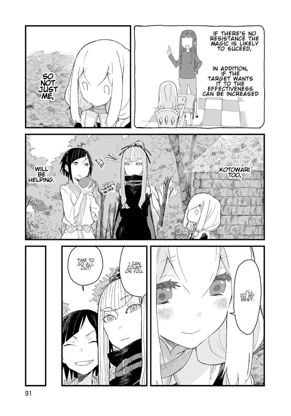 Yotsukoto Chapter 20 page 5 - Chapter 20