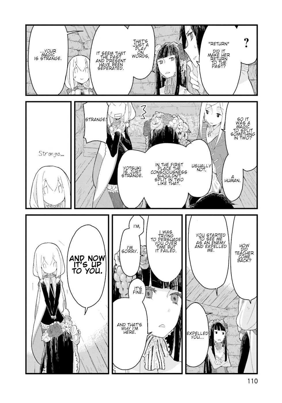 Yotsukoto Chapter 21 page 12 - Chapter 21