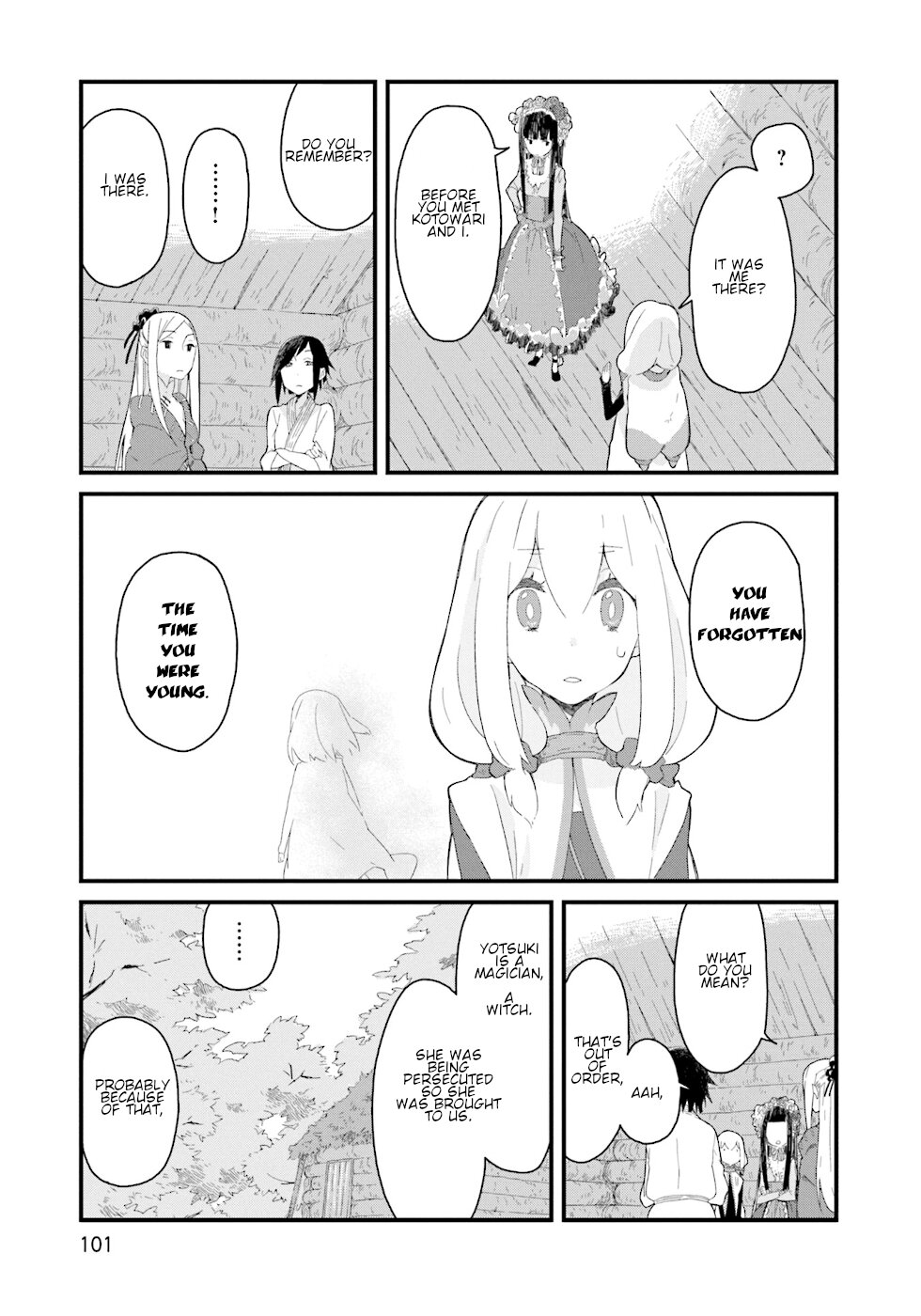 Yotsukoto Chapter 21 page 3 - Chapter 21