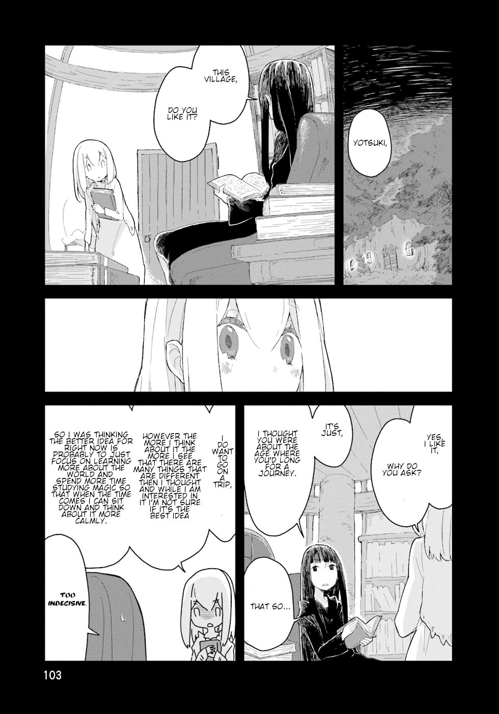 Yotsukoto Chapter 21 page 5 - Chapter 21
