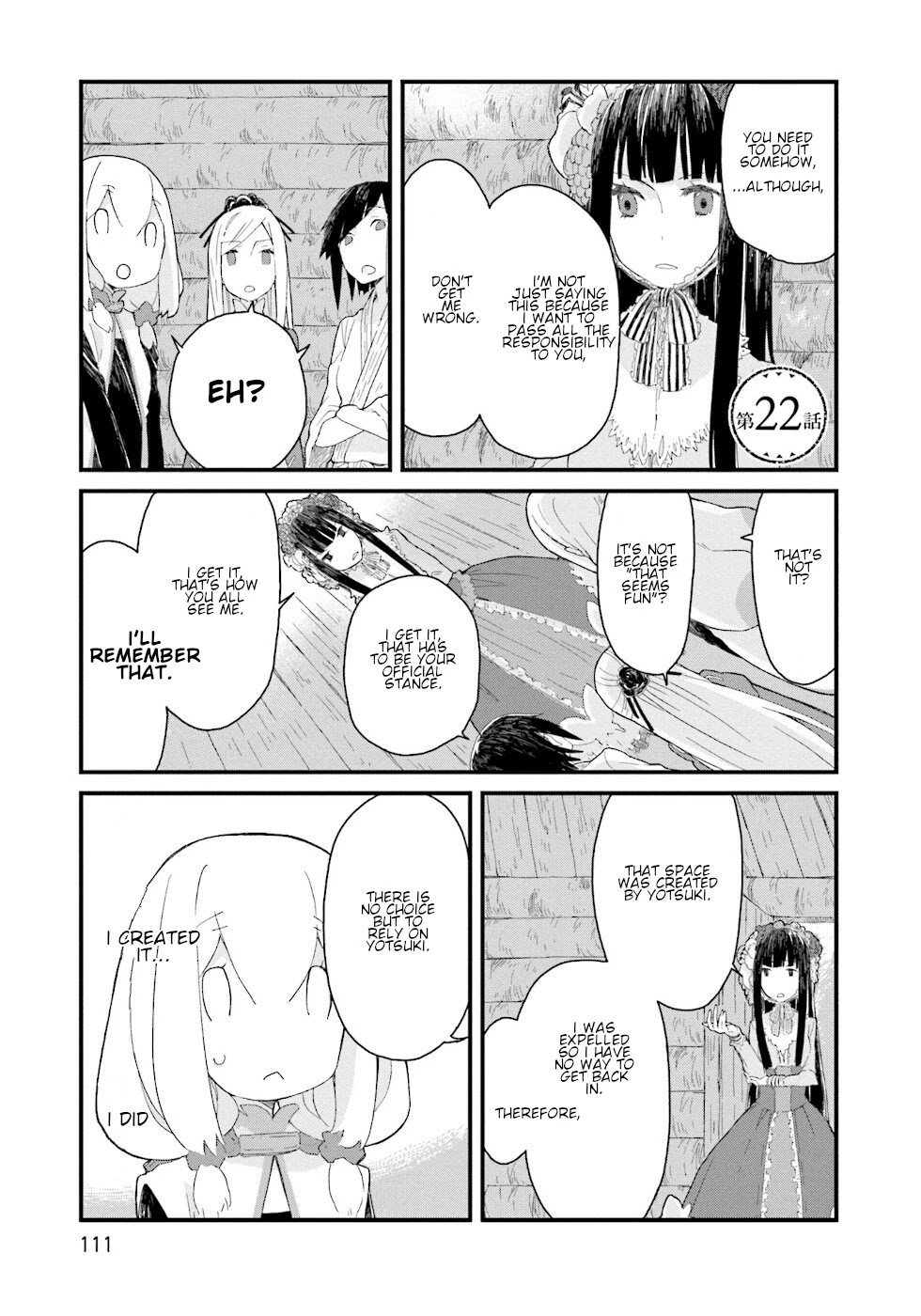 Yotsukoto Chapter 22 page 1 - Chapter 22