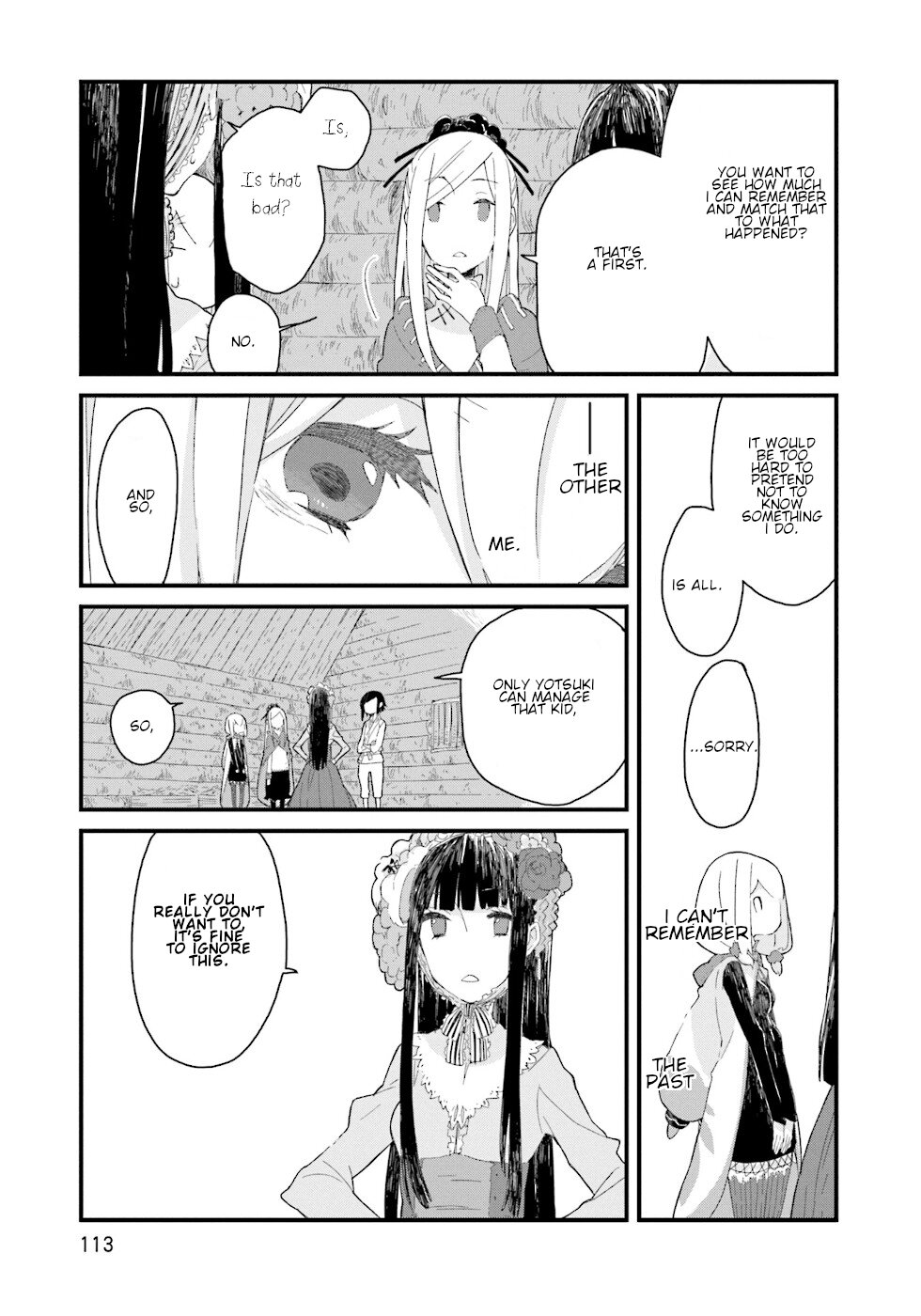 Yotsukoto Chapter 22 page 3 - Chapter 22