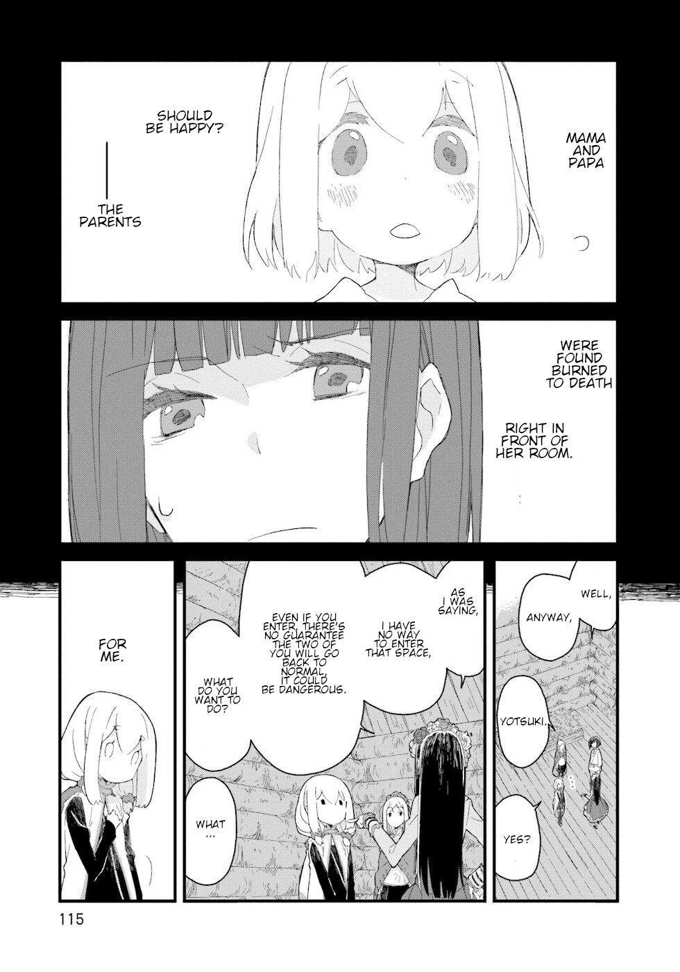 Yotsukoto Chapter 22 page 5 - Chapter 22