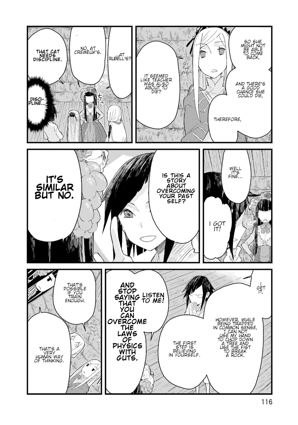 Yotsukoto Chapter 22 page 6 - Chapter 22
