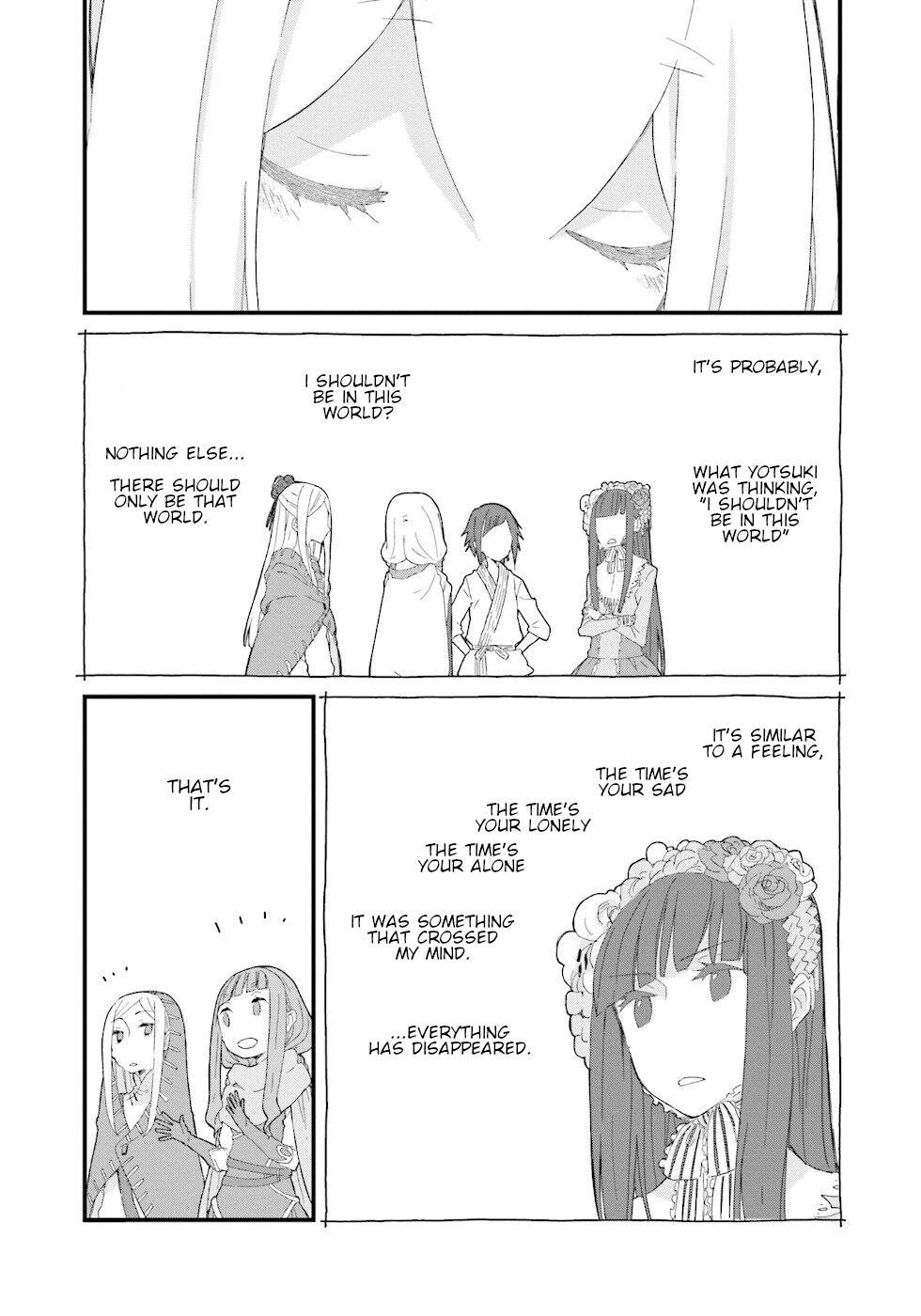Yotsukoto Chapter 22 page 8 - Chapter 22