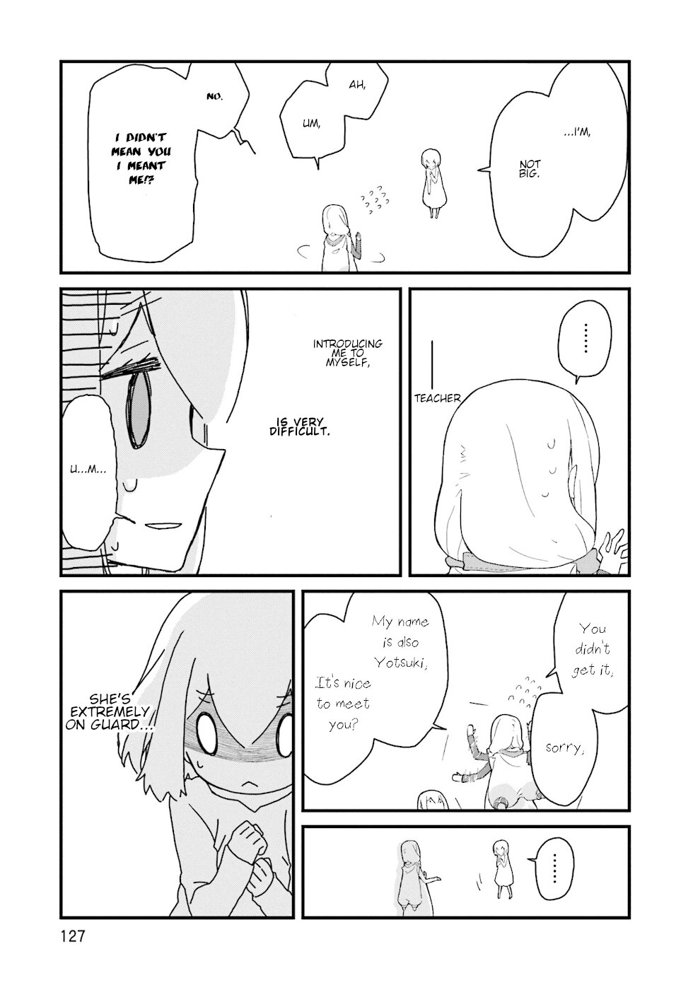 Yotsukoto Chapter 23 page 5 - Chapter 23