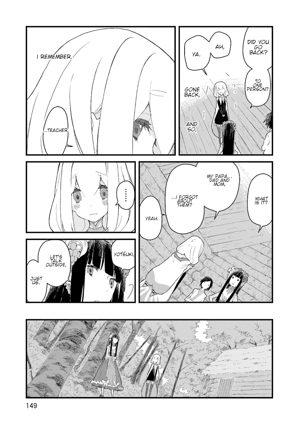 Yotsukoto Chapter 25 page 3 - Chapter 25