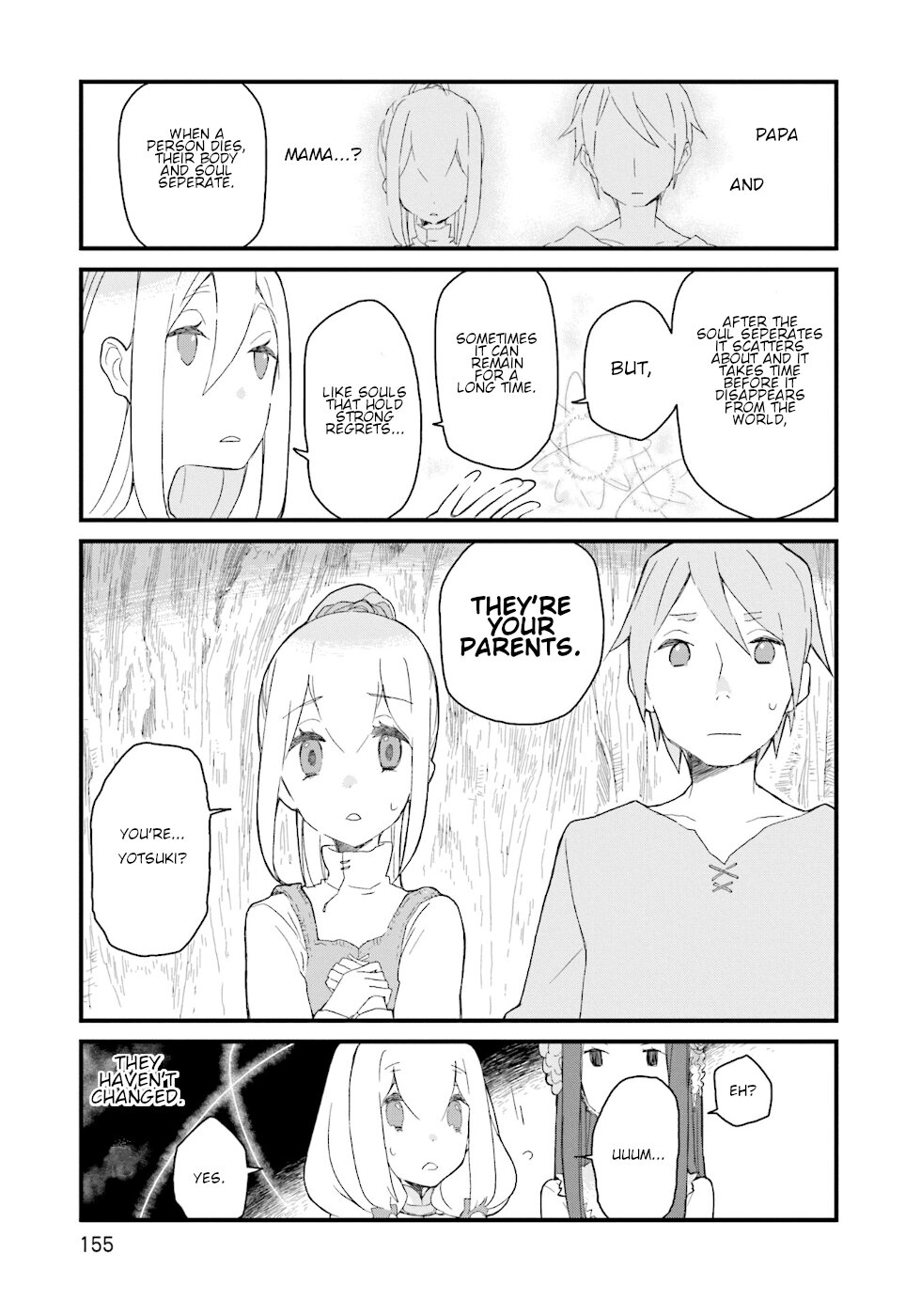 Yotsukoto Chapter 25 page 9 - Chapter 25