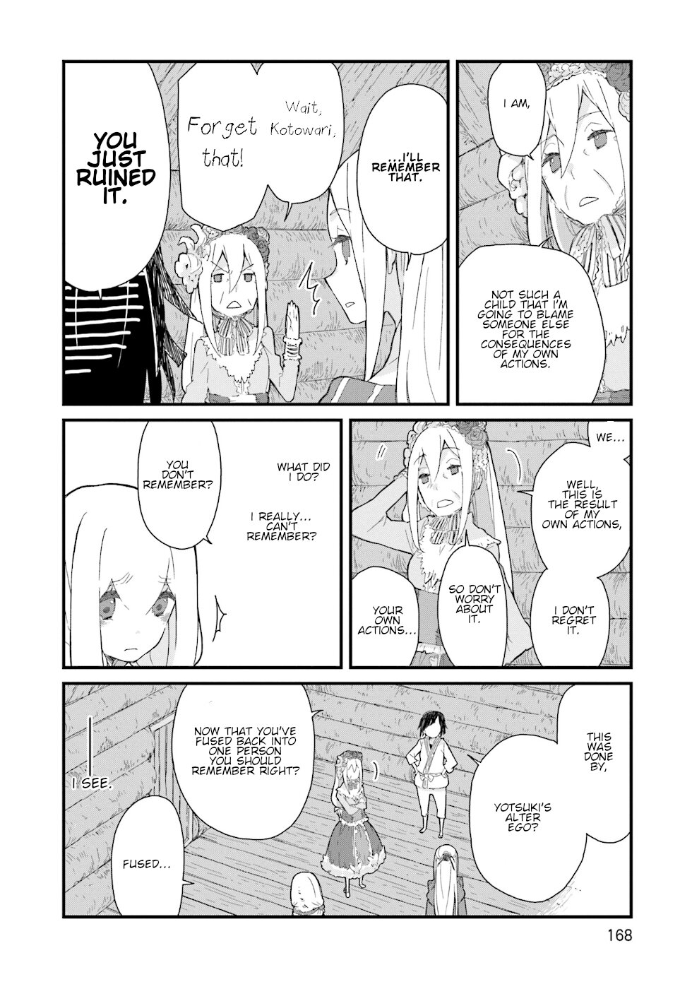 Yotsukoto Chapter 26 page 10 - Chapter 26 [END]