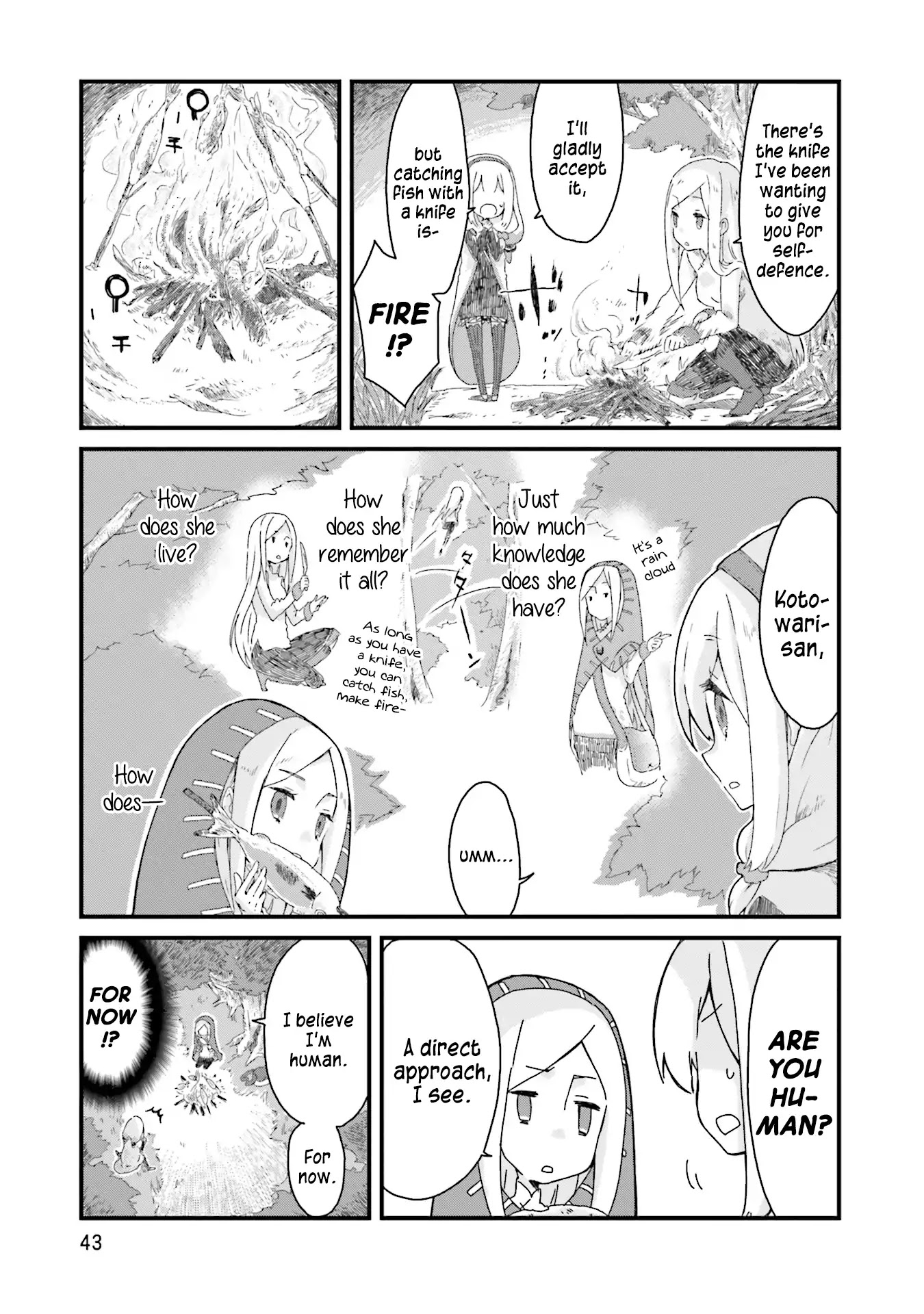 Yotsukoto Chapter 3 page 11 - Chapter 3