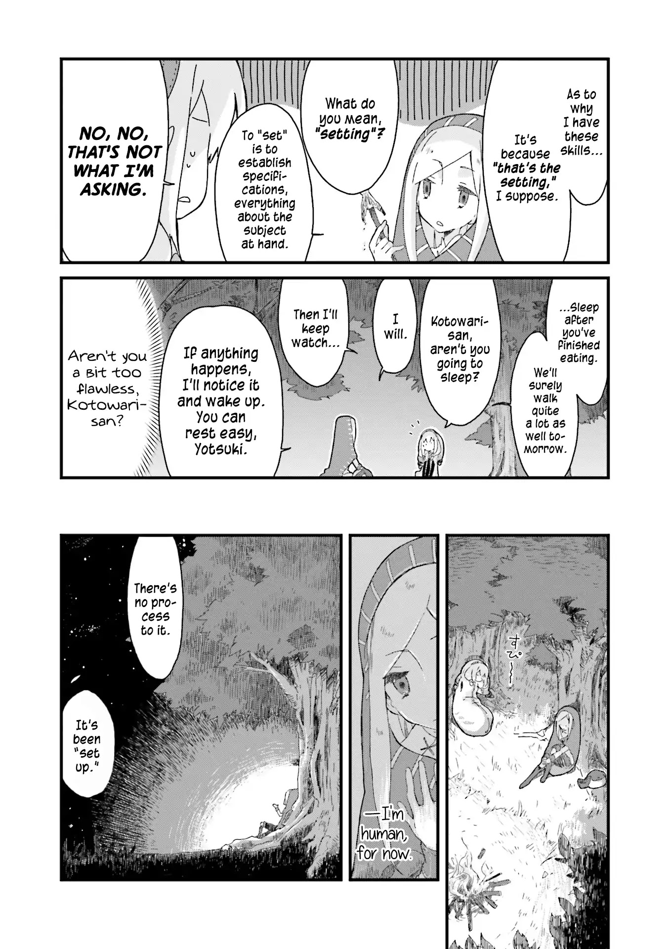 Yotsukoto Chapter 3 page 12 - Chapter 3