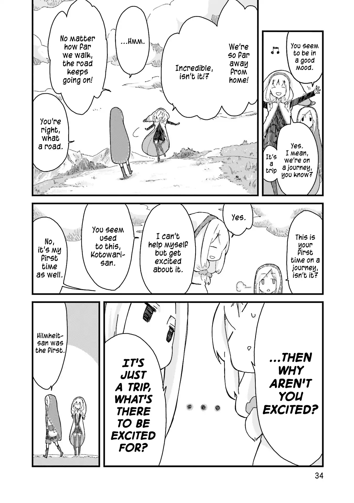 Yotsukoto Chapter 3 page 2 - Chapter 3