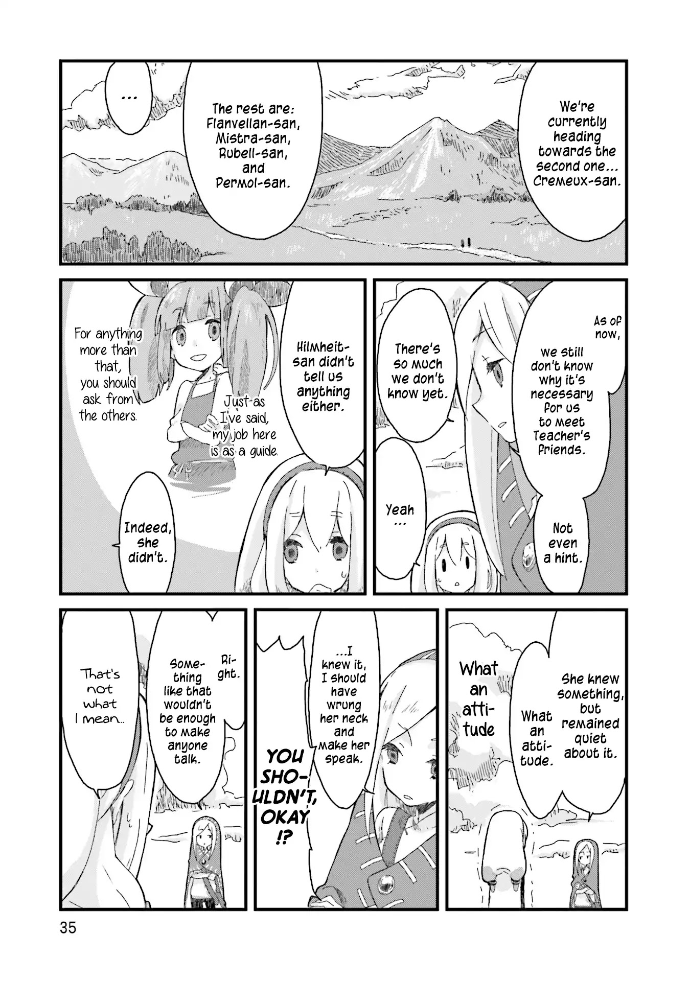 Yotsukoto Chapter 3 page 3 - Chapter 3