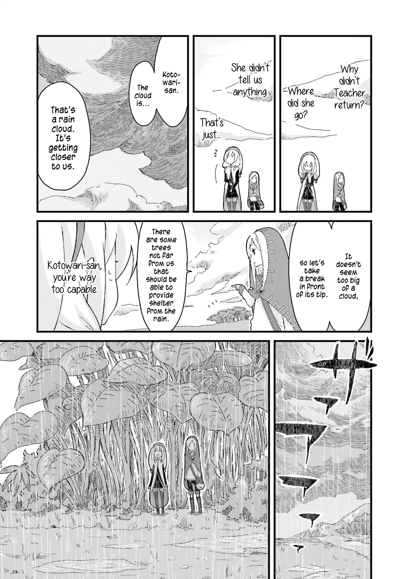 Yotsukoto Chapter 3 page 4 - Chapter 3