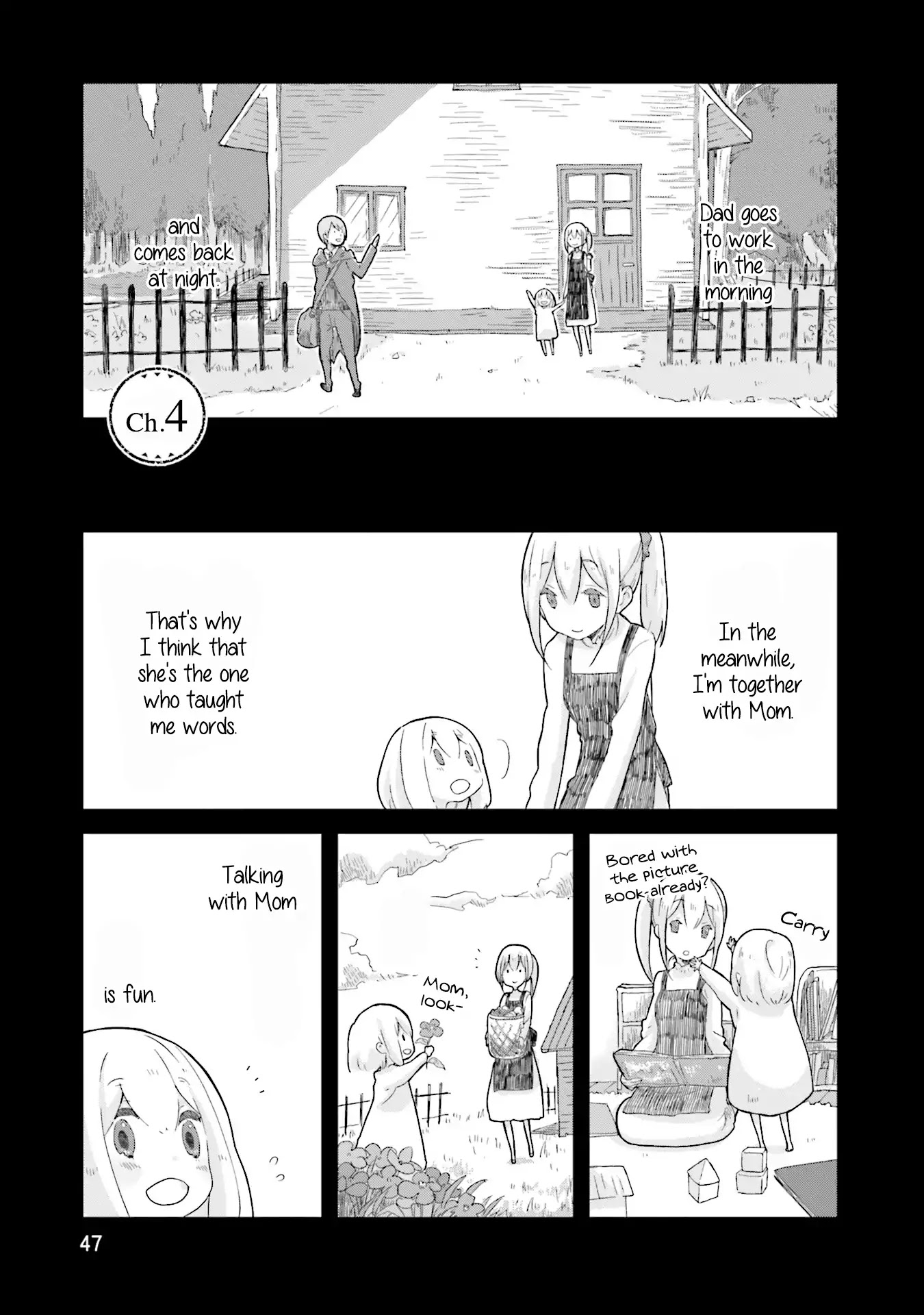 Yotsukoto Chapter 4 page 1 - Chapter 4