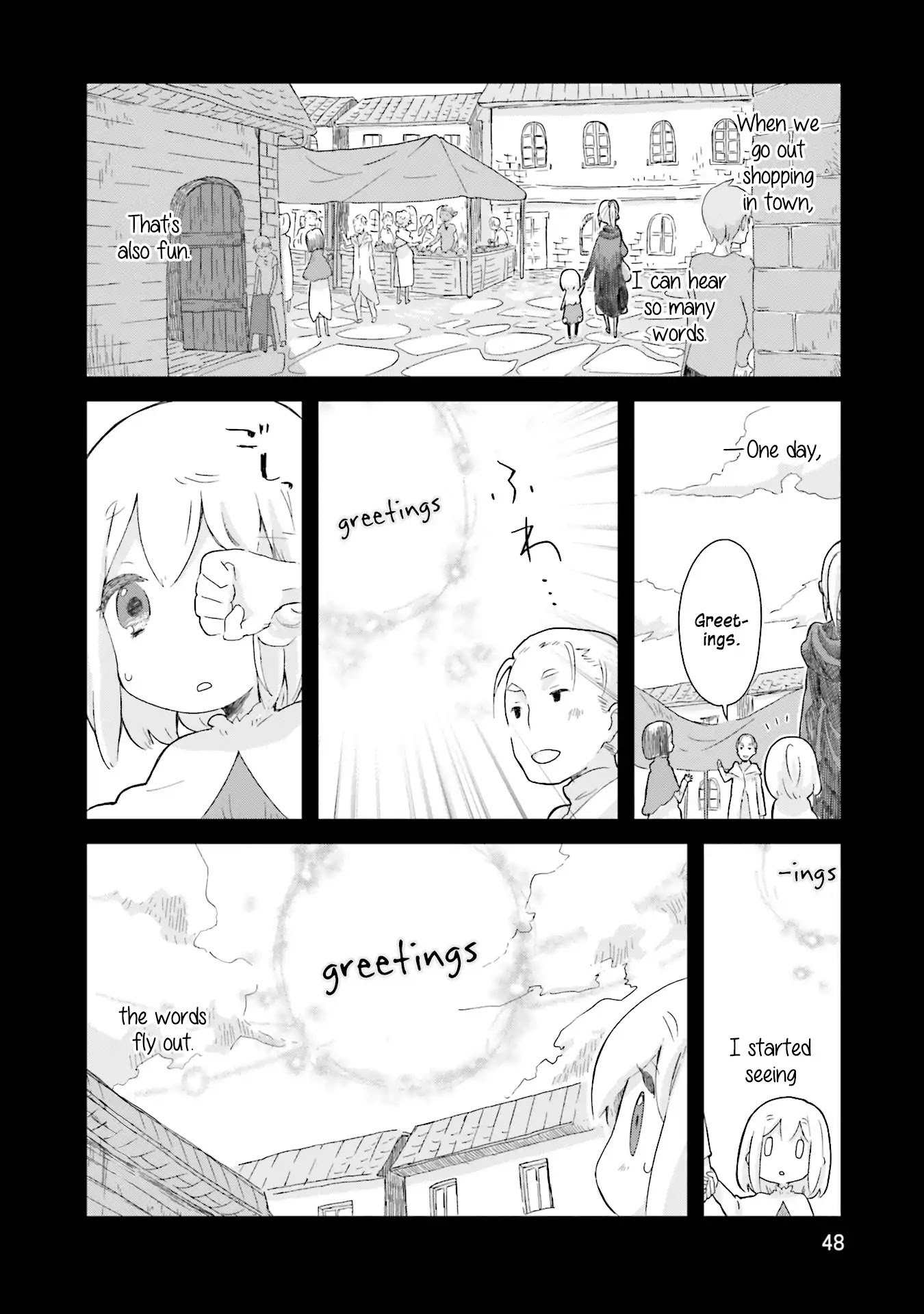 Yotsukoto Chapter 4 page 2 - Chapter 4