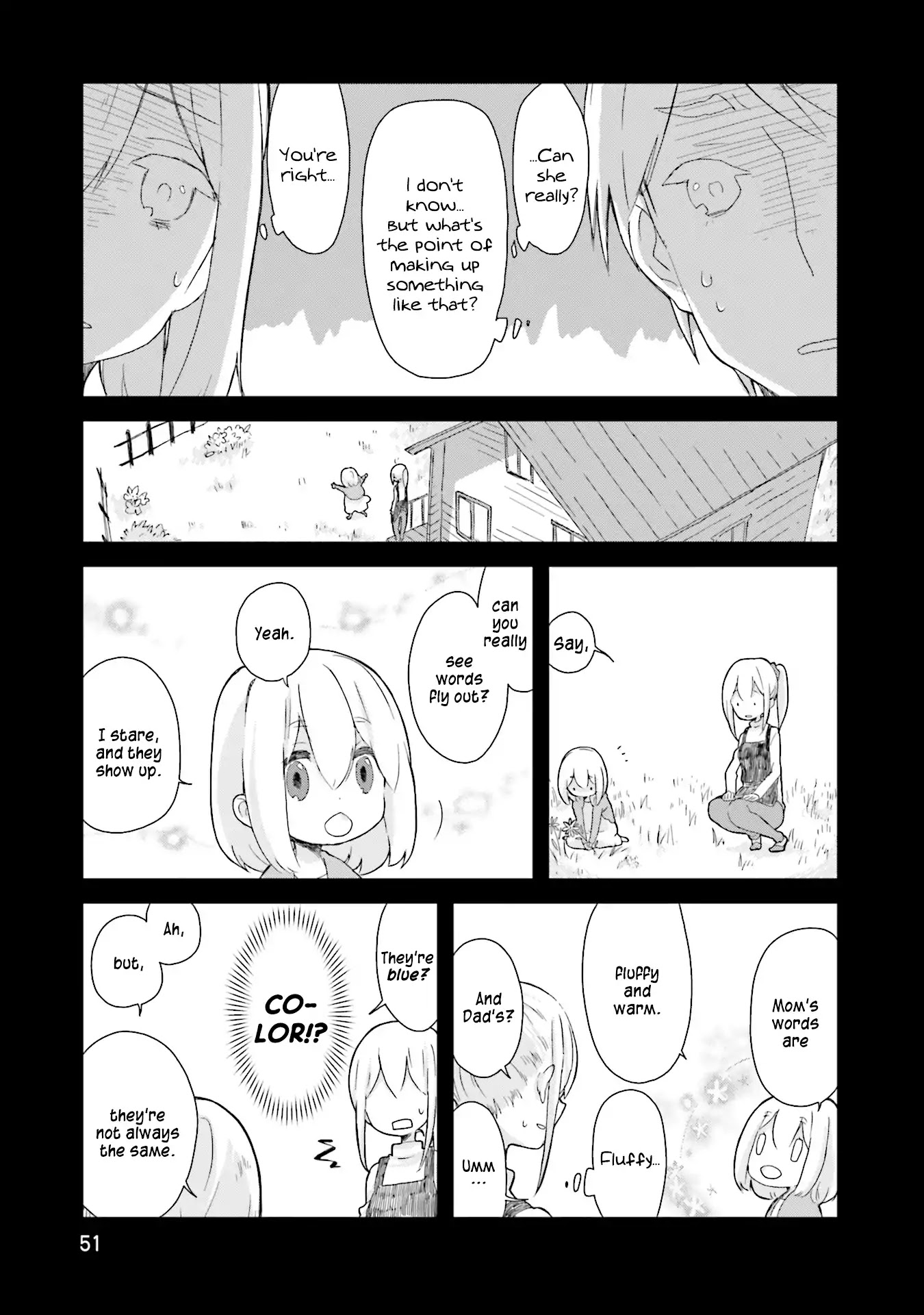 Yotsukoto Chapter 4 page 5 - Chapter 4