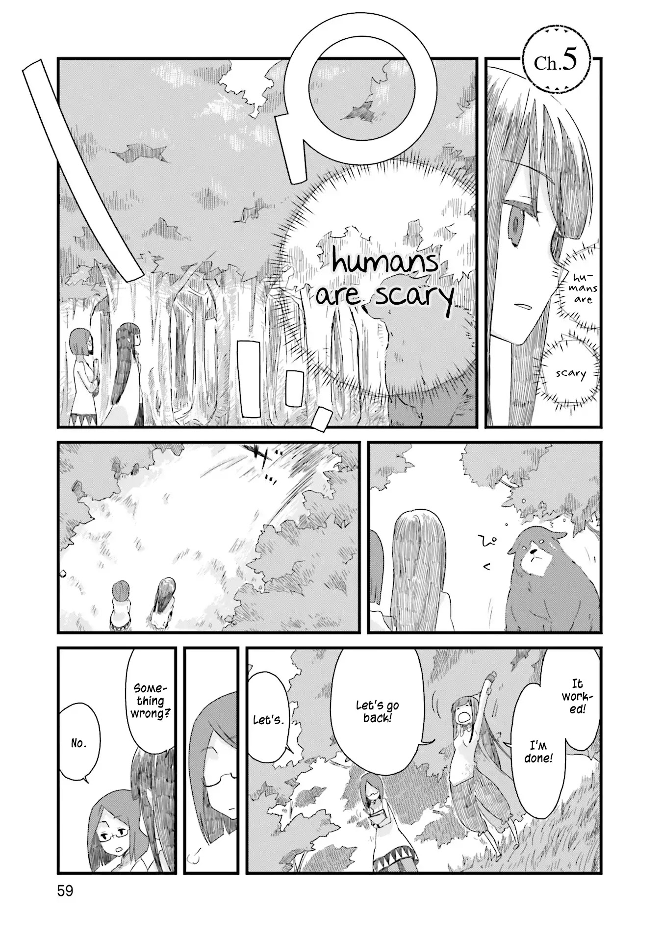Yotsukoto Chapter 5 page 1 - Chapter 5