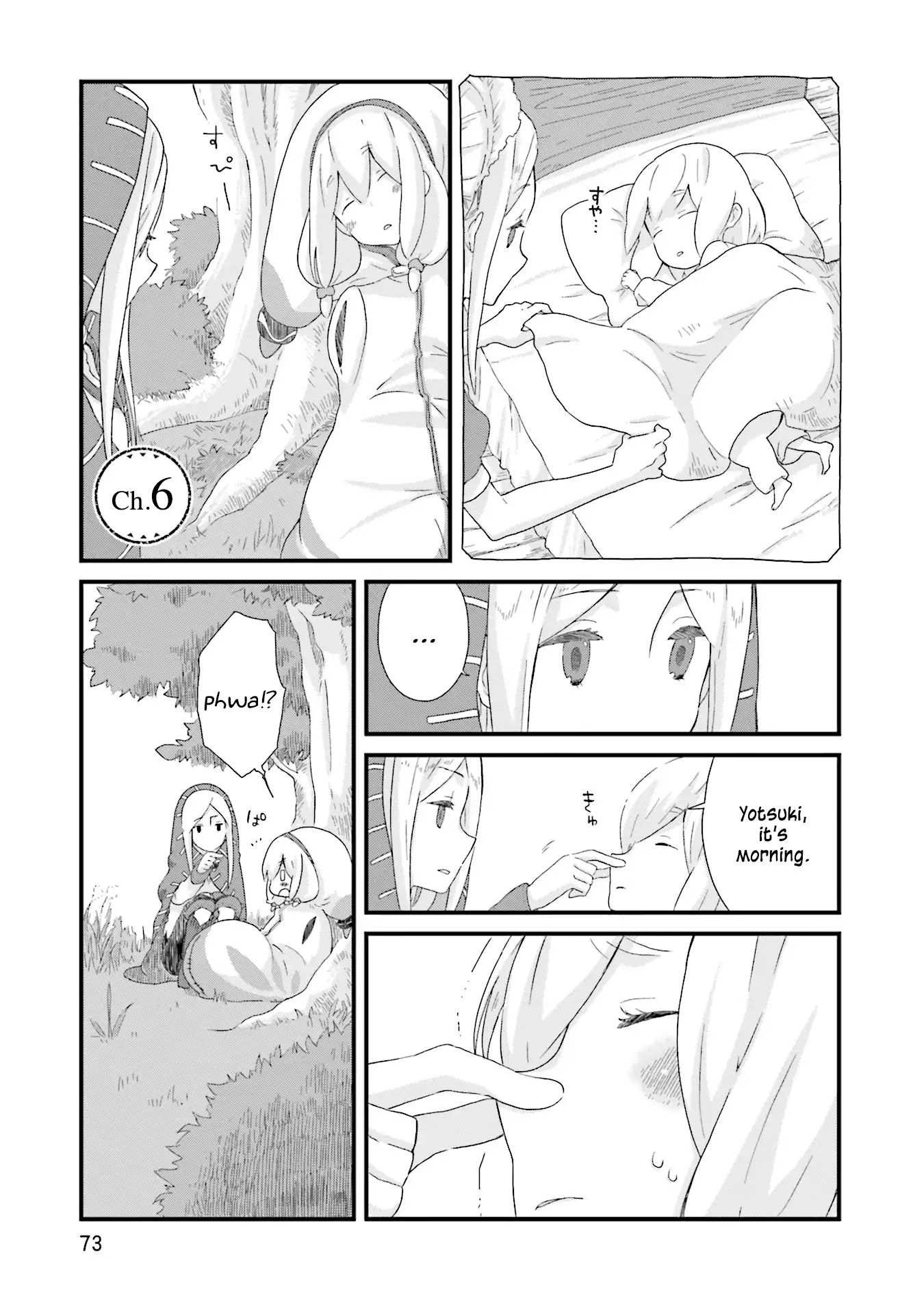 Yotsukoto Chapter 6 page 1 - Chapter 6