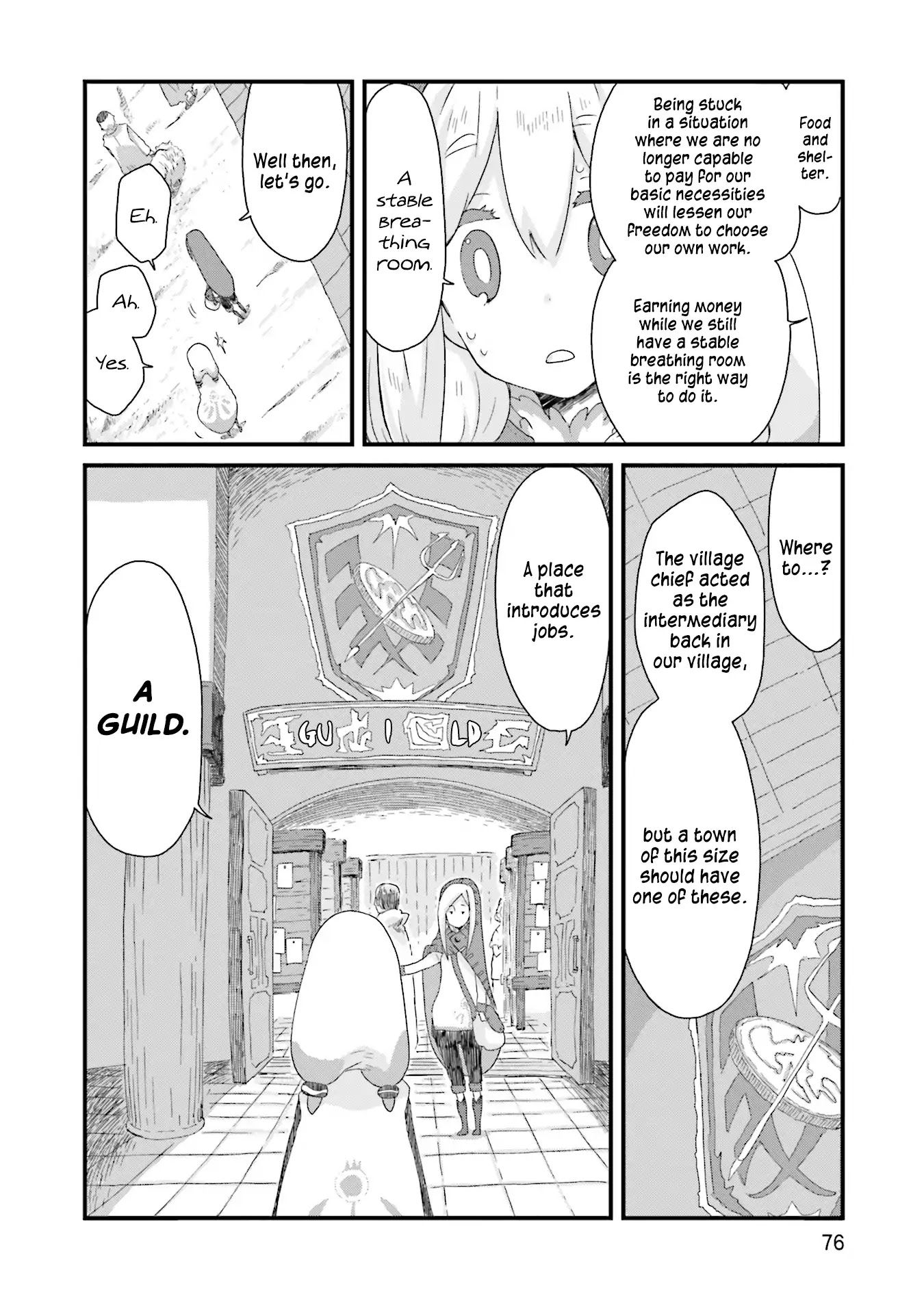 Yotsukoto Chapter 6 page 4 - Chapter 6