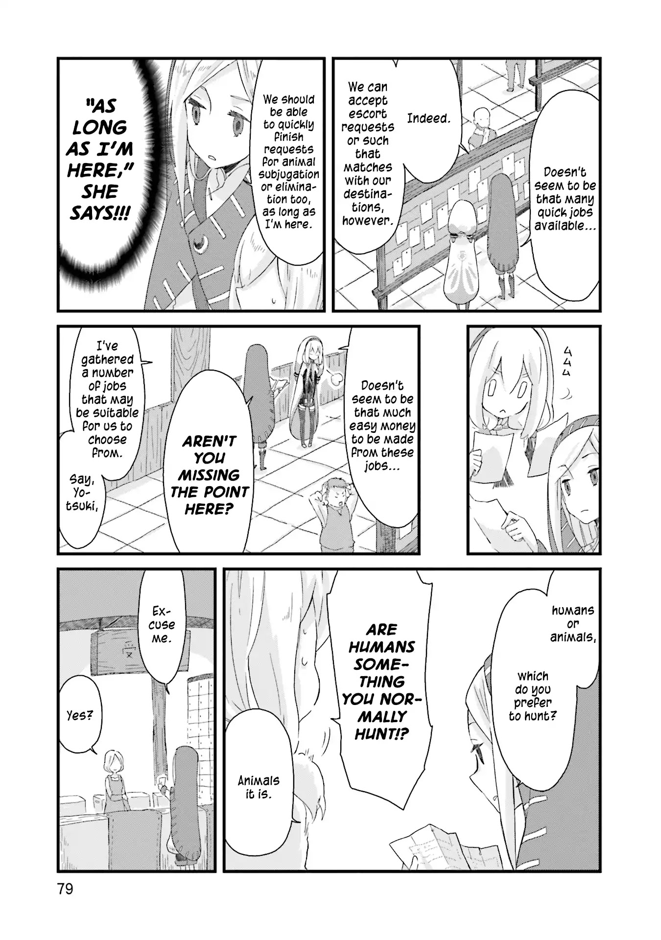 Yotsukoto Chapter 6 page 7 - Chapter 6