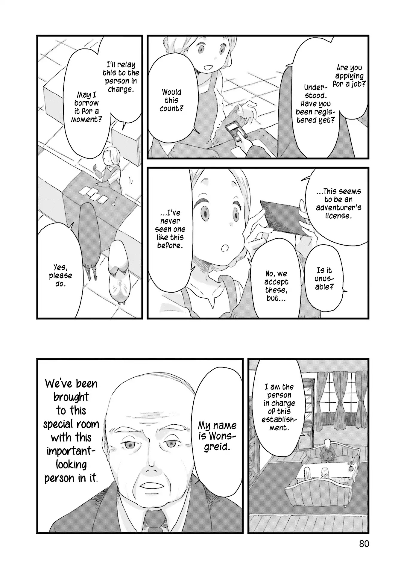 Yotsukoto Chapter 6 page 8 - Chapter 6