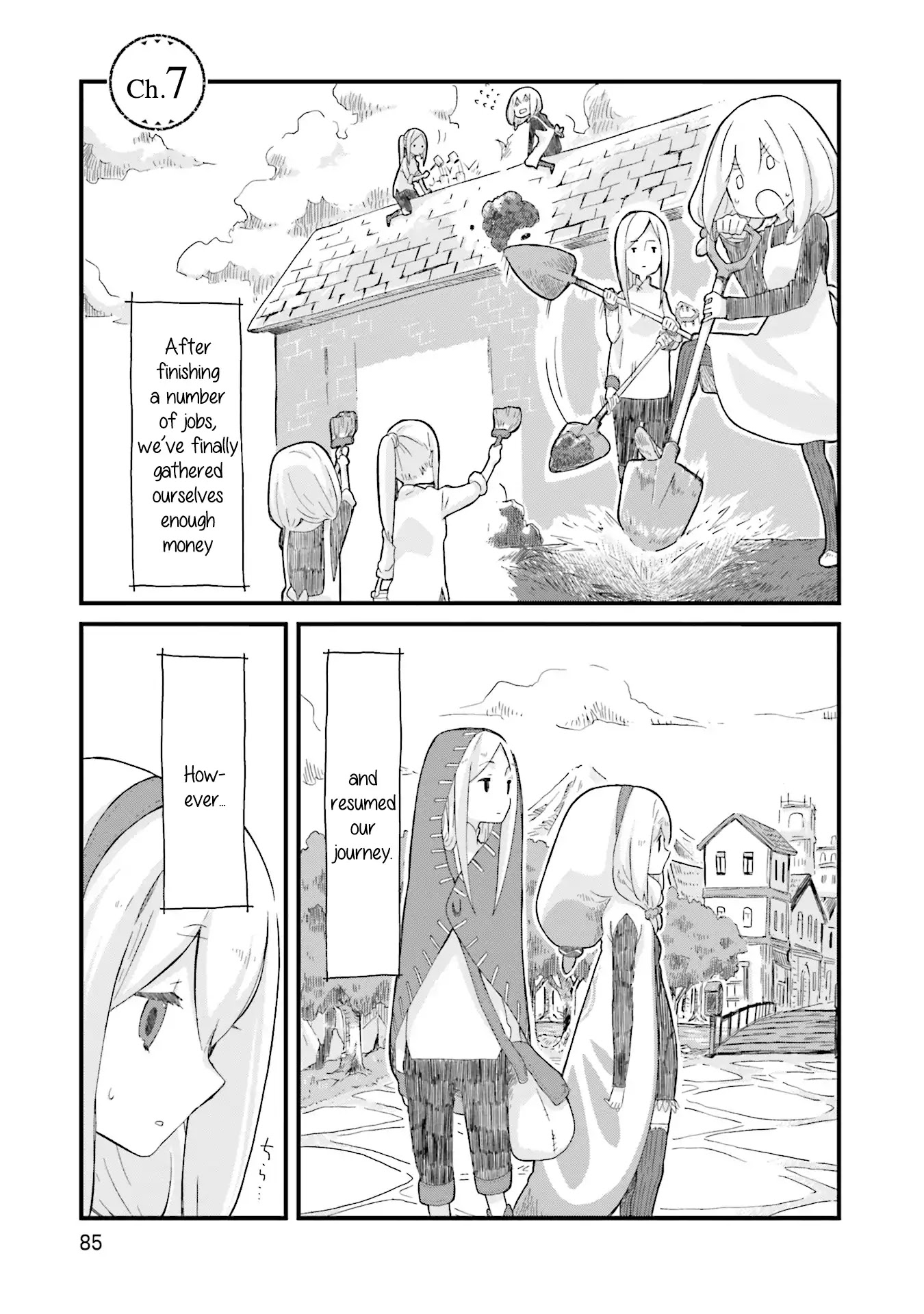 Yotsukoto Chapter 7 page 1 - Chapter 7