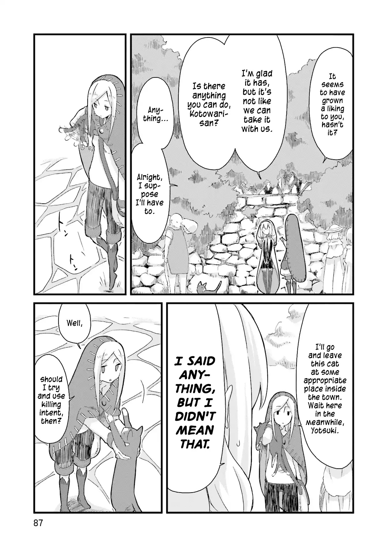 Yotsukoto Chapter 7 page 3 - Chapter 7