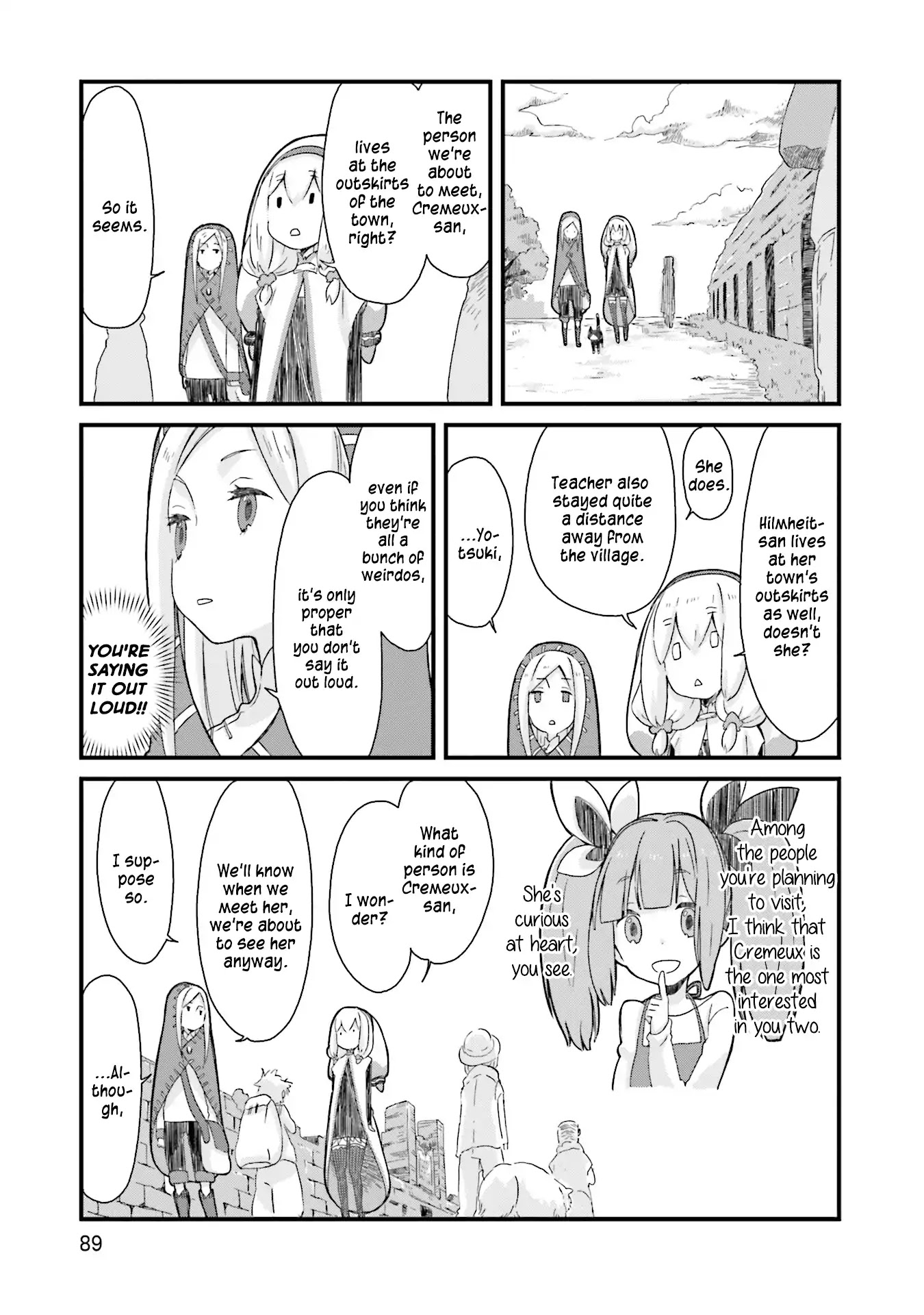 Yotsukoto Chapter 7 page 5 - Chapter 7