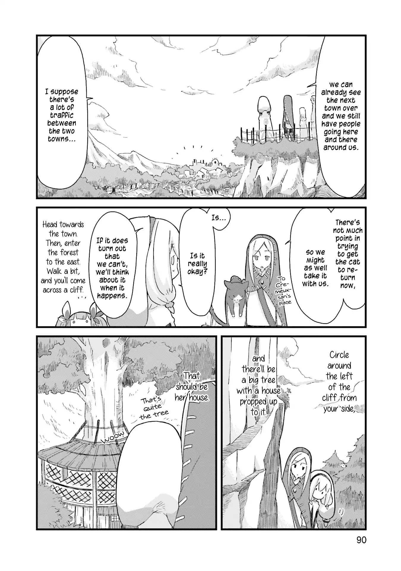 Yotsukoto Chapter 7 page 6 - Chapter 7