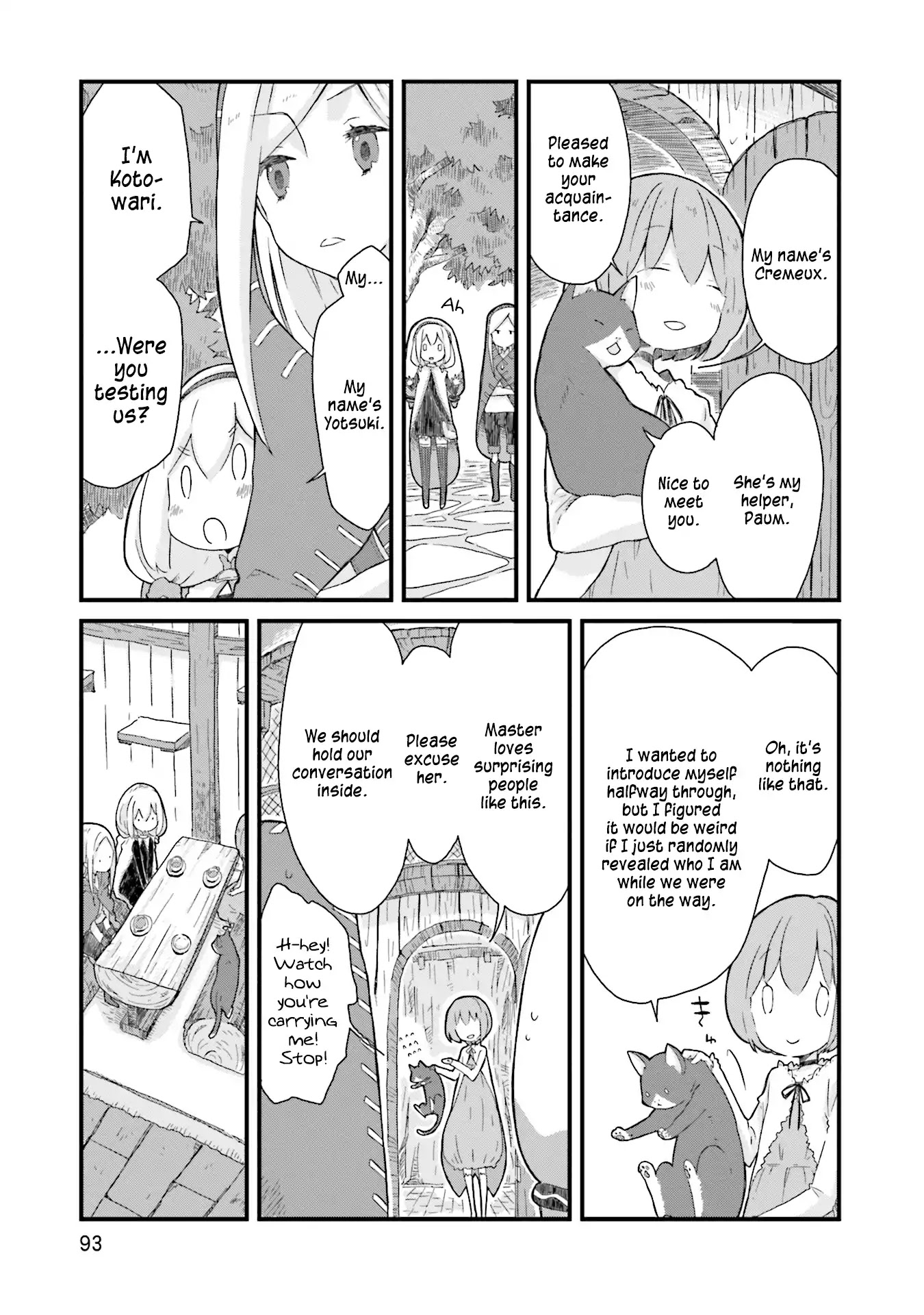 Yotsukoto Chapter 7 page 9 - Chapter 7
